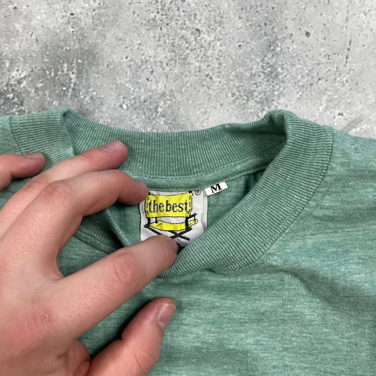 Cartoon Network Vintage 90s Tin Tin and Thompson Cartoon T Shirt Green M Size US M / EU 48-50 / 2 - 5 Thumbnail