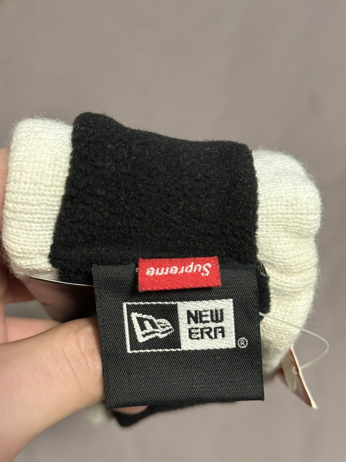 New Era × Supreme Supreme fw16 new era reflective headband white Size ONE SIZE - 4 Thumbnail