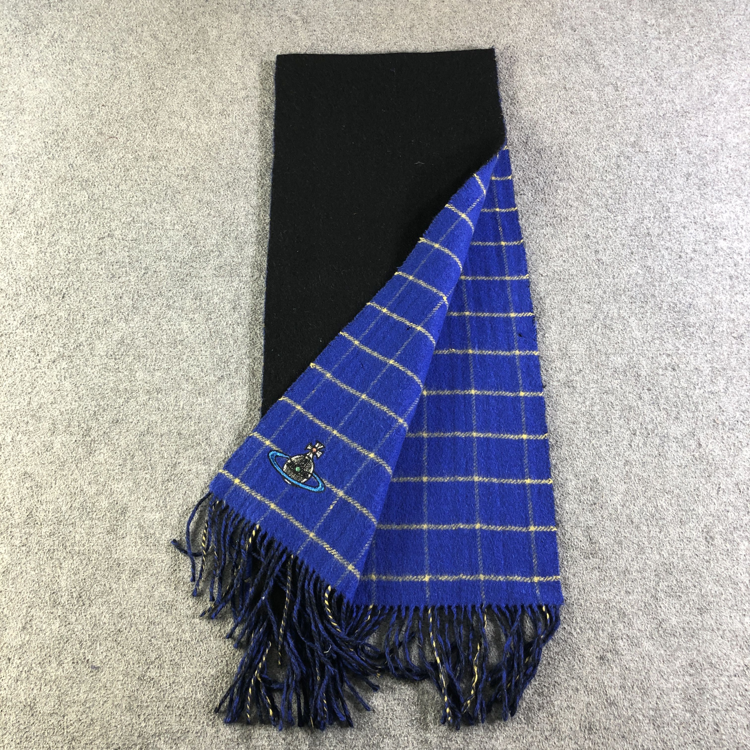 Vivienne Westwood Vivienne Westwood Wool Scarf Muffler V2695 Size ONE SIZE - 14 Thumbnail