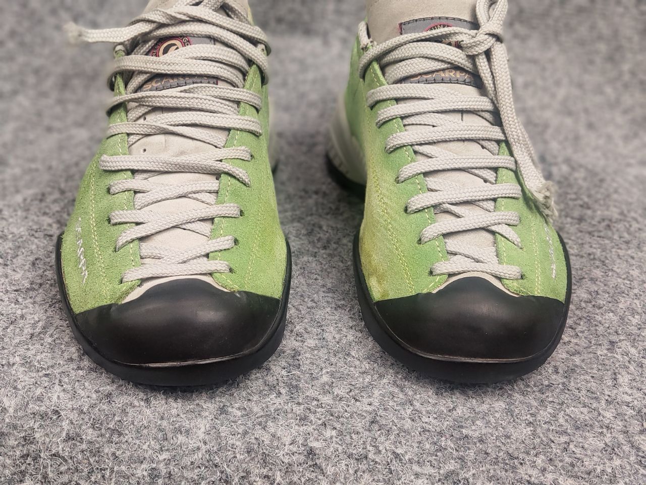 Vintage Scarpa Mojito Sneaker Green Lace Up Leather Walking Shoes Size US 6 / EU 39 - 10 Thumbnail