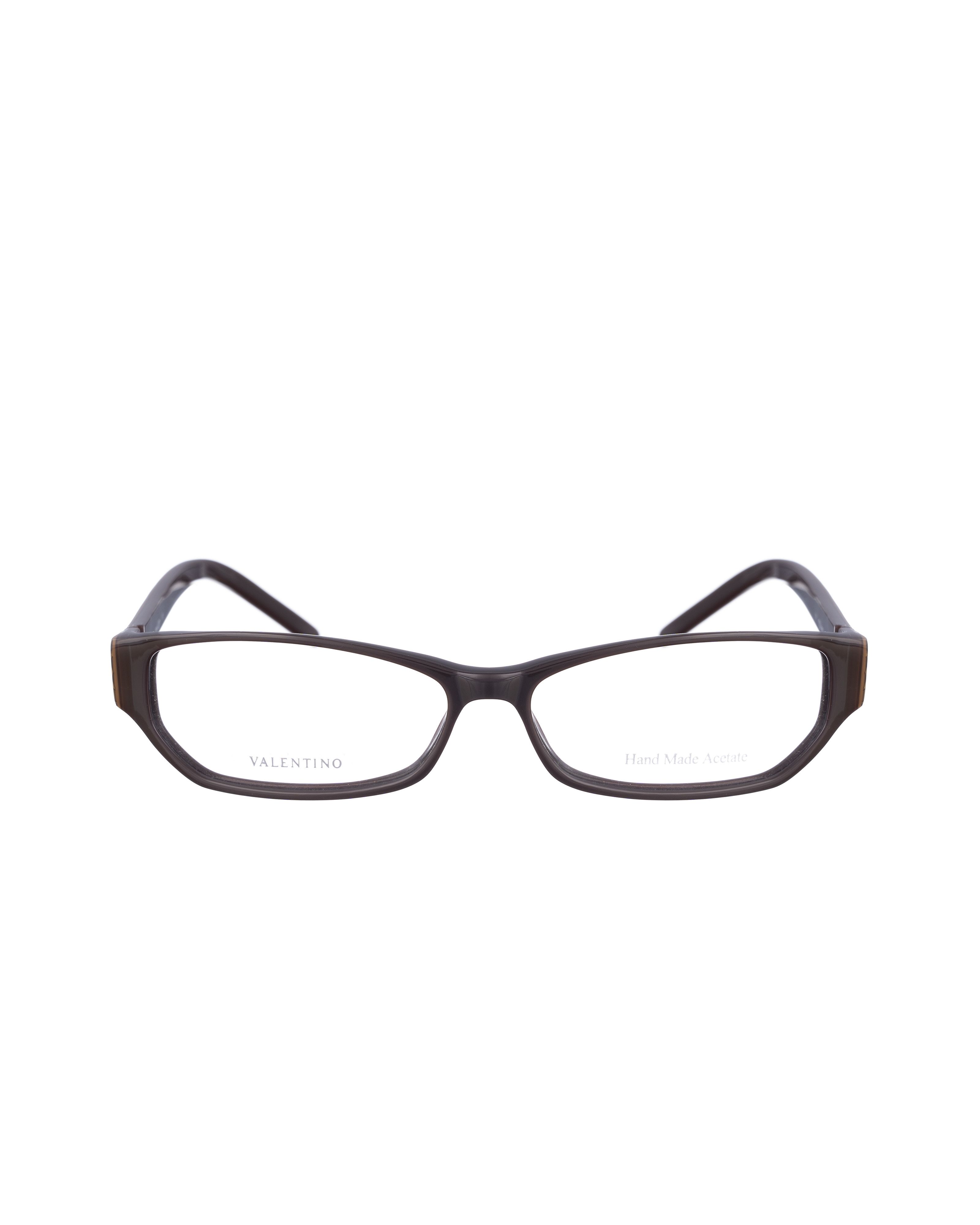 Valentino Valentino 00s Deep Brown Glasses with Logo Pattern Size ONE SIZE - 2 Thumbnail