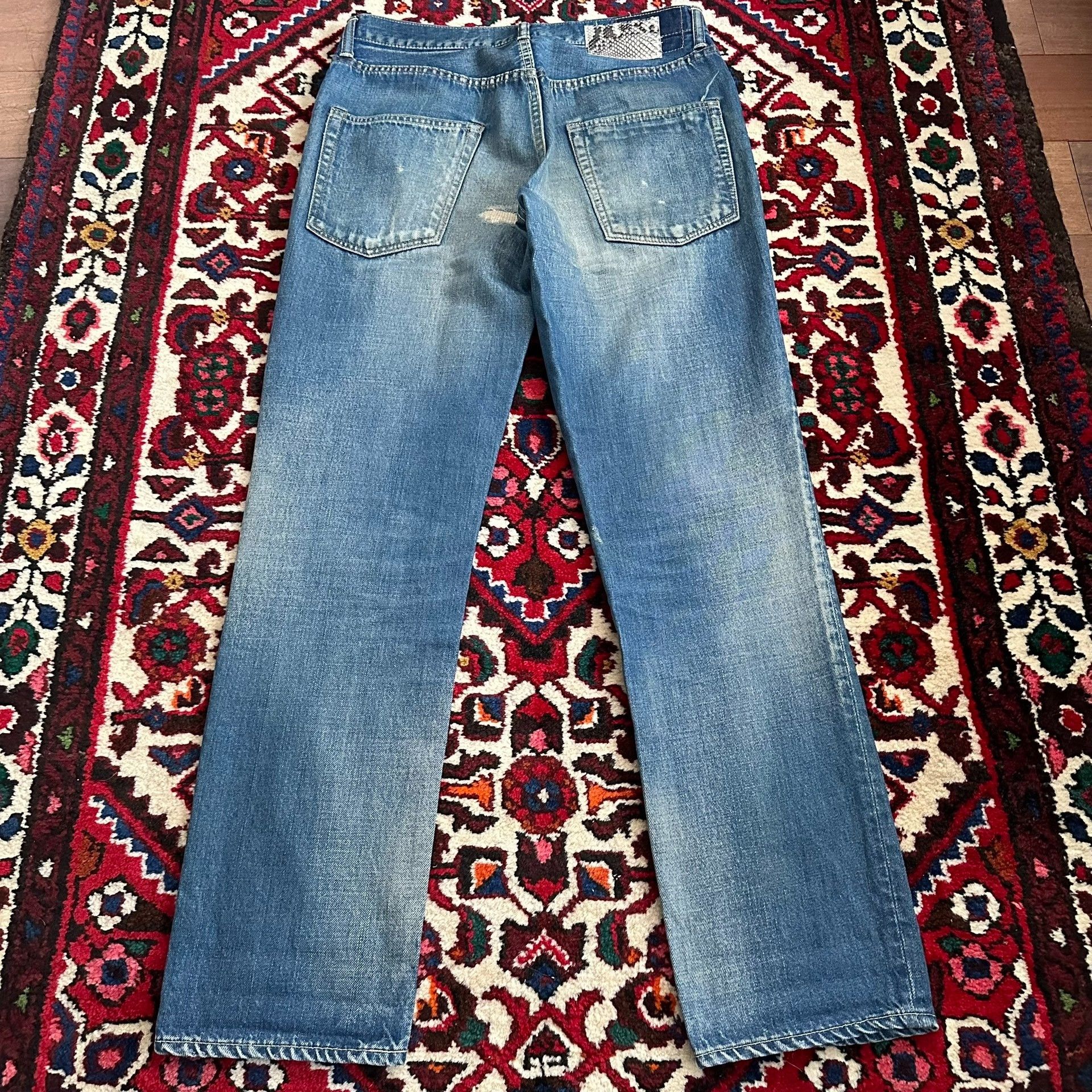 Visvim visvim 03d5 Yellow Mud Wash Jeans Size US 32 / EU 48 - 2 Thumbnail