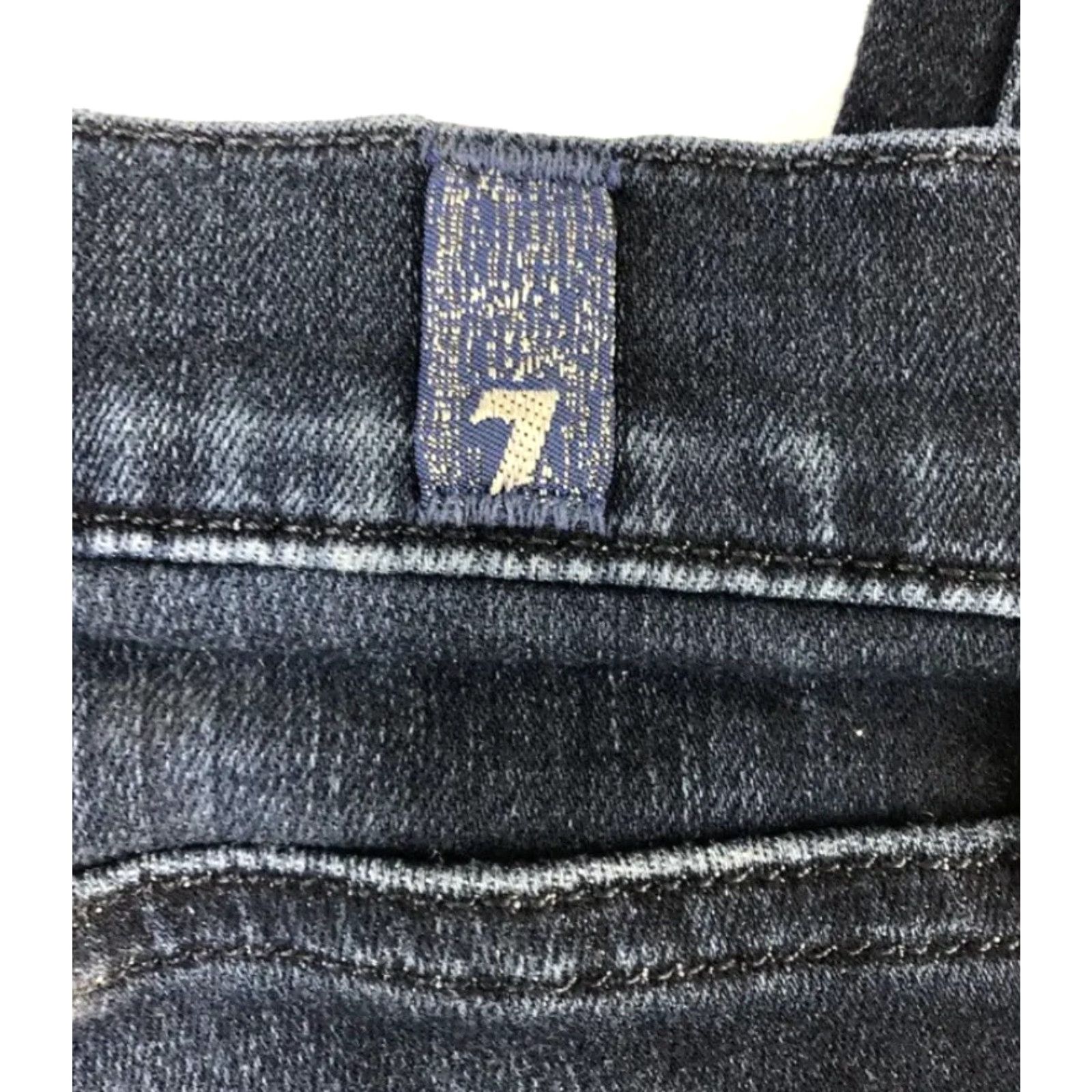 7 For All Mankind 7 For All Mankind Jeans Woman’s Guenevere Skinny Dark Blue Denim 7 For All Mankind Guenevere Size 25 Womens Jeans Blue Size 42" / US 20 - 4 Thumbnail