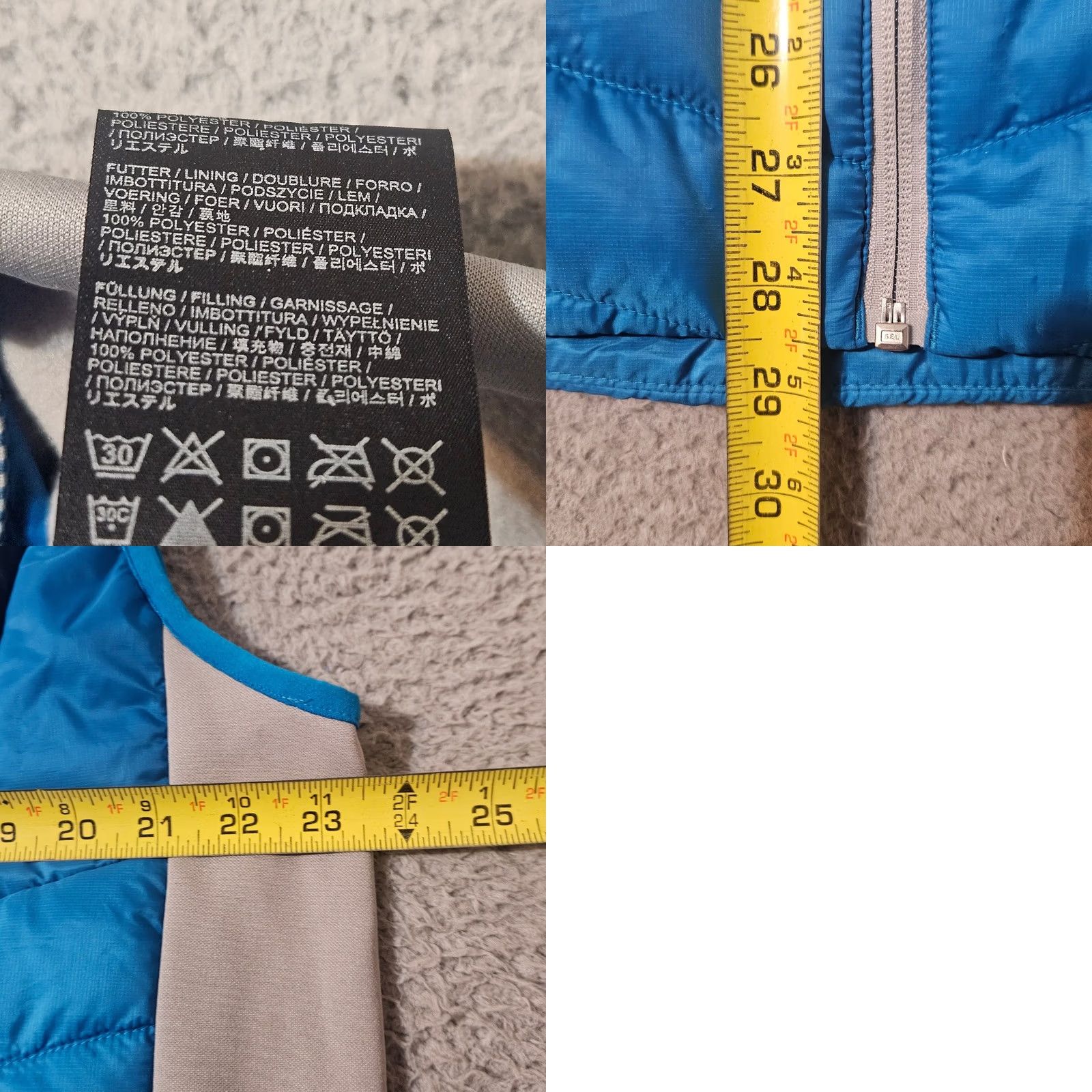 Jack Wolfskin Jack Wolfskin Vest Mens XL Blue Puffer Jacket Primaloft Outdoor Performance Jacket Vest Regular Size XL Mens Blue Jack Wolfskin Vest Size US XL / EU 56 / 4 - 8 Thumbnail
