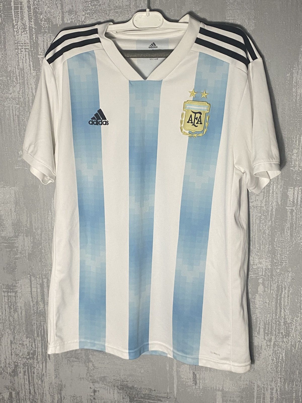 Adidas Vintage Argentina Adidas Soccer Jersey Cup Qatar Size US L / EU 52-54 / 3 - 1 Thumbnail