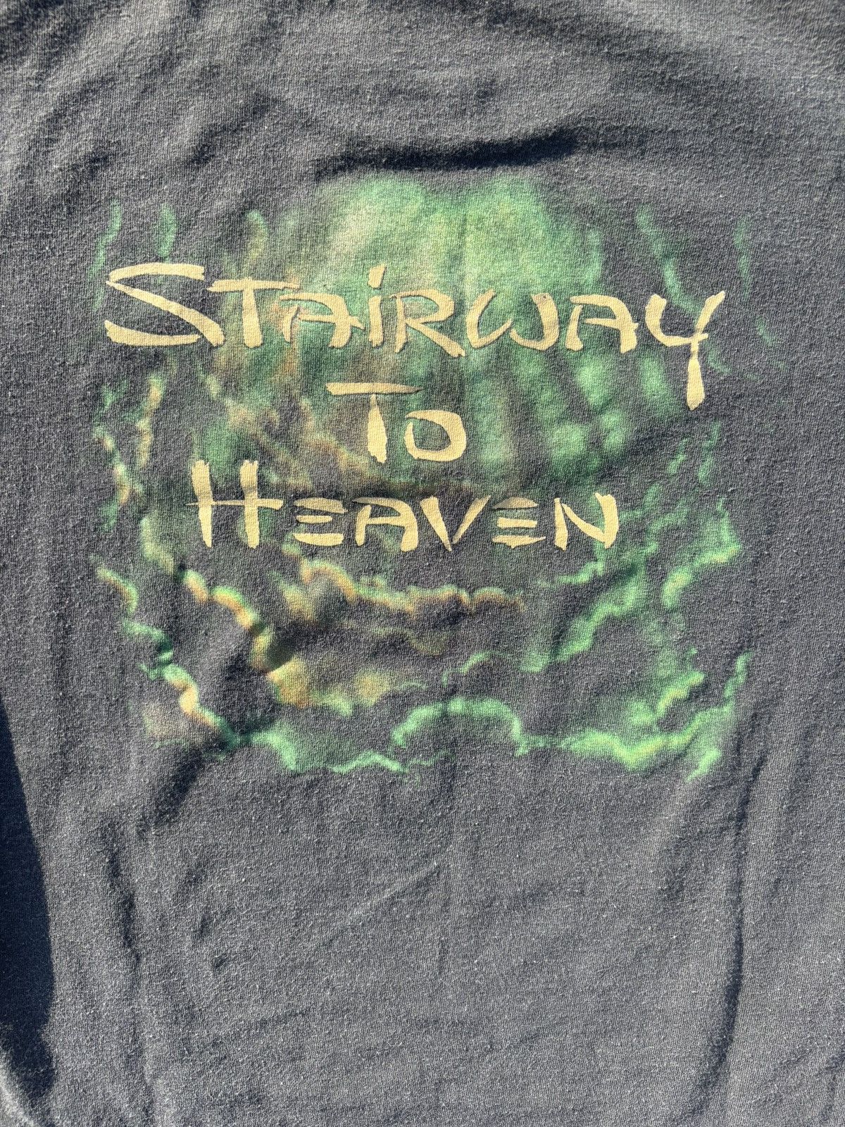 Band Tees Vintage 1997 Led Zeppelin Stairway To Heaven AOP T Shirt Size US L / EU 52-54 / 3 - 5 Thumbnail