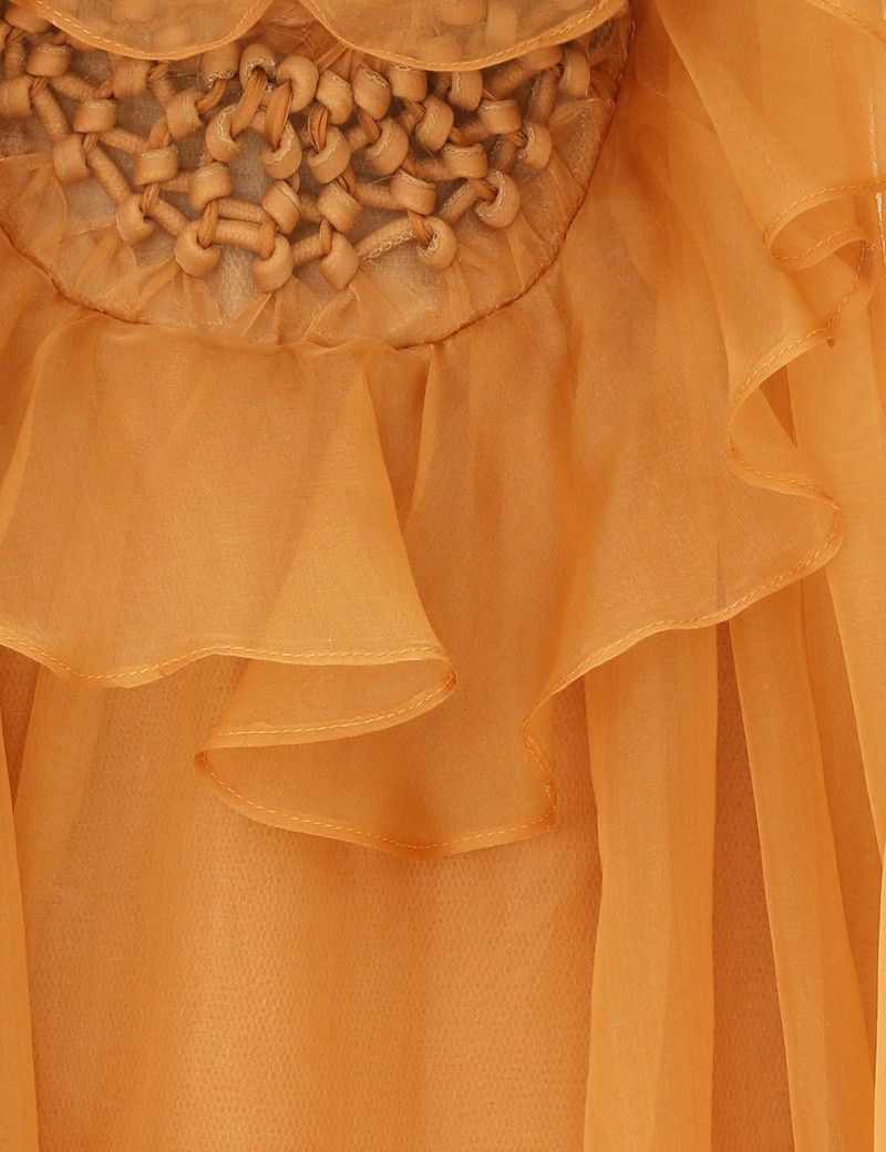 Zimmermann oc11z0226 Balance Braided Gown In Tan Size L / US 10 / IT 46 - 6 Thumbnail
