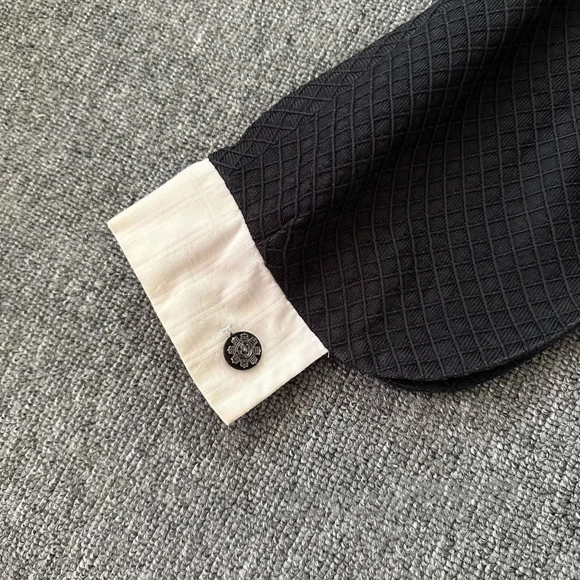 Chanel Chanel Seoul Collection Black White Woven Jacket. Size XXS / US 00 / IT 34 - 3 Thumbnail