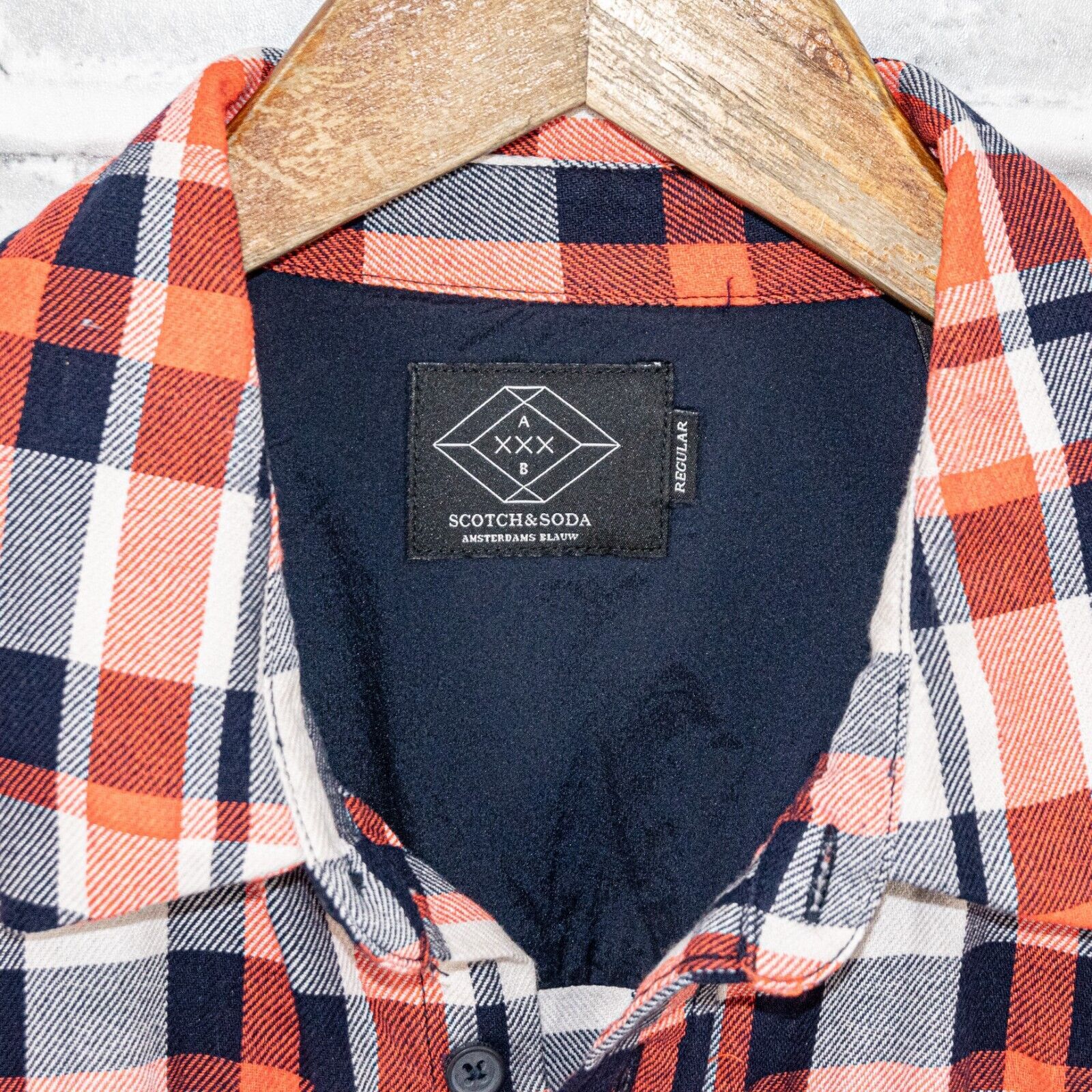 Scotch & Soda Scotch & Soda Button up Flannel Shirt in Multi color Plaid Size US L / EU 52-54 / 3 - 4 Thumbnail