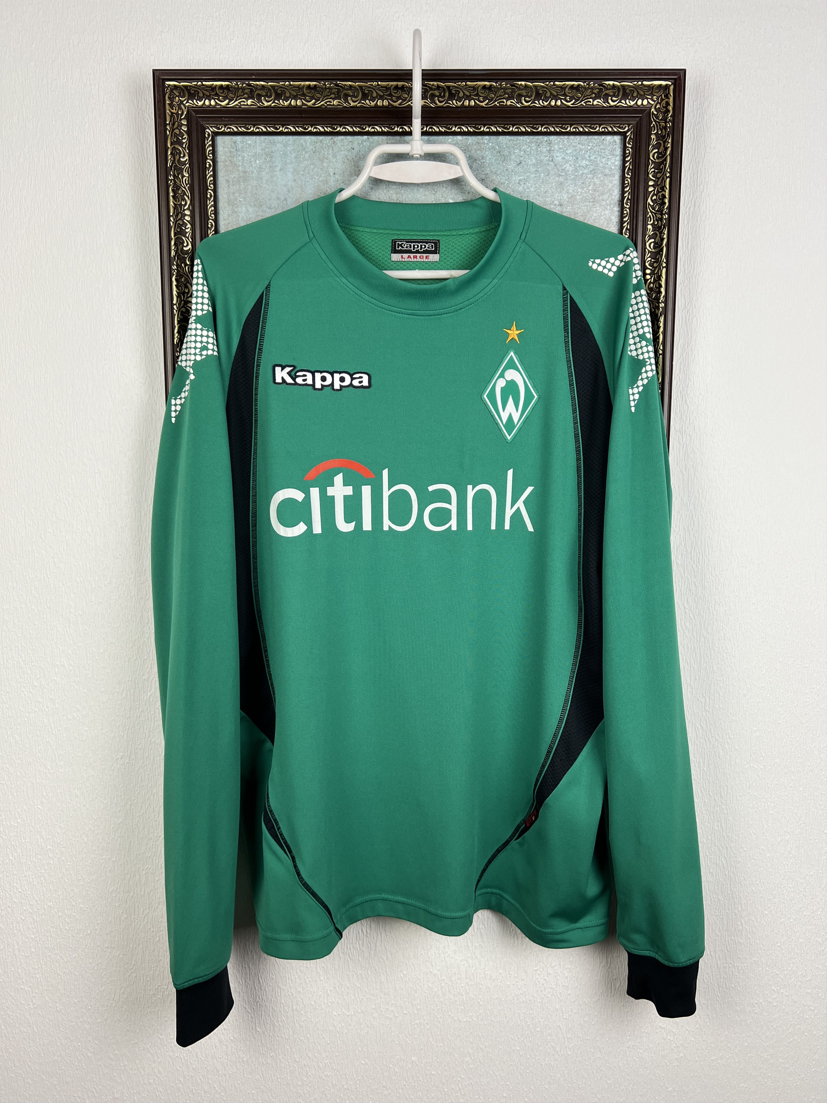 Kappa Vintage Werder Bremen Train Sweatshirt Soccer Track Top Size US L / EU 52-54 / 3 - 1 Thumbnail
