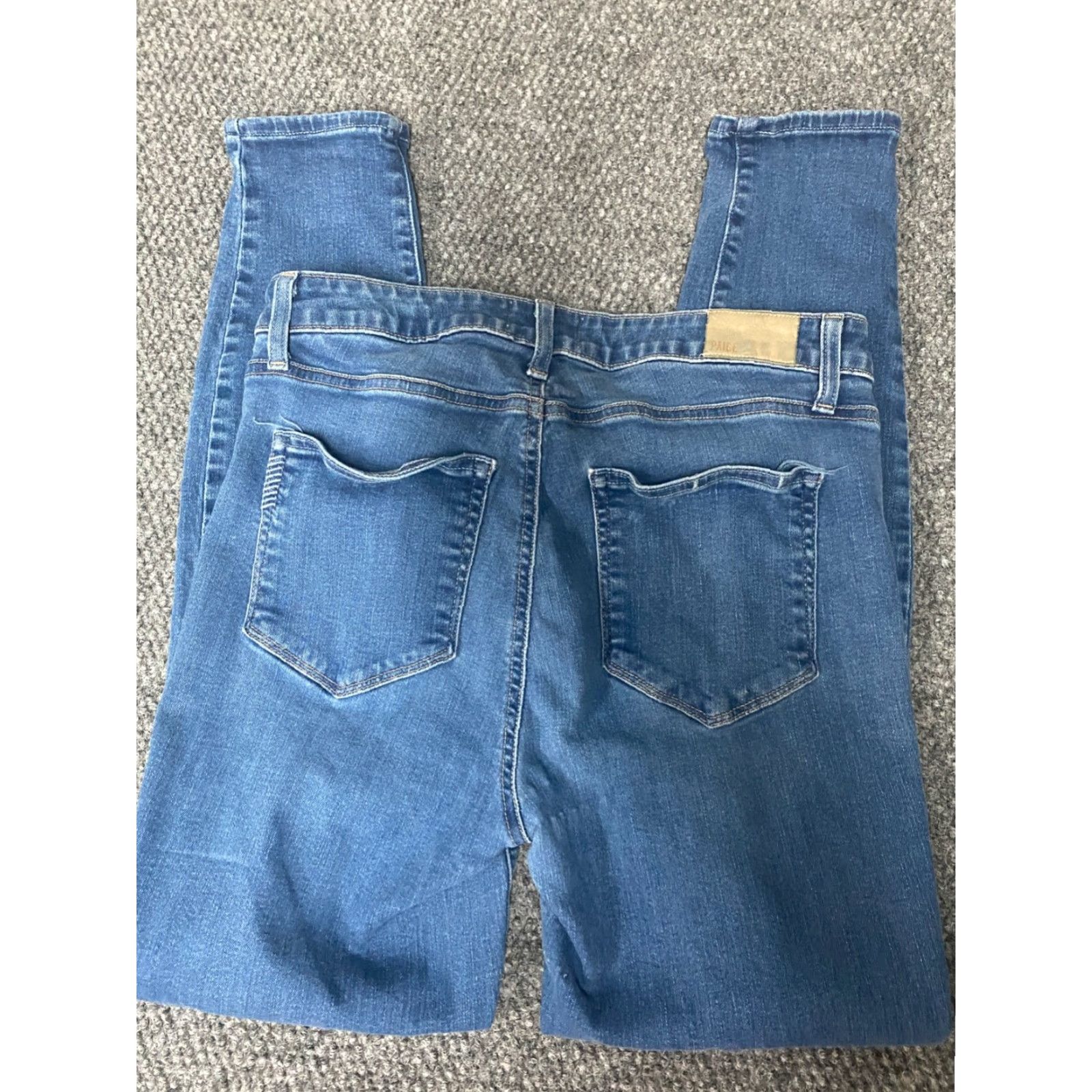 Paige Paige Jeans Size 30 Blue Straight Ankle Hoxton Denim Regular Womens | 28in Inseam | Pockets Stretch Size 30" / US 8 / IT 44 - 6 Thumbnail