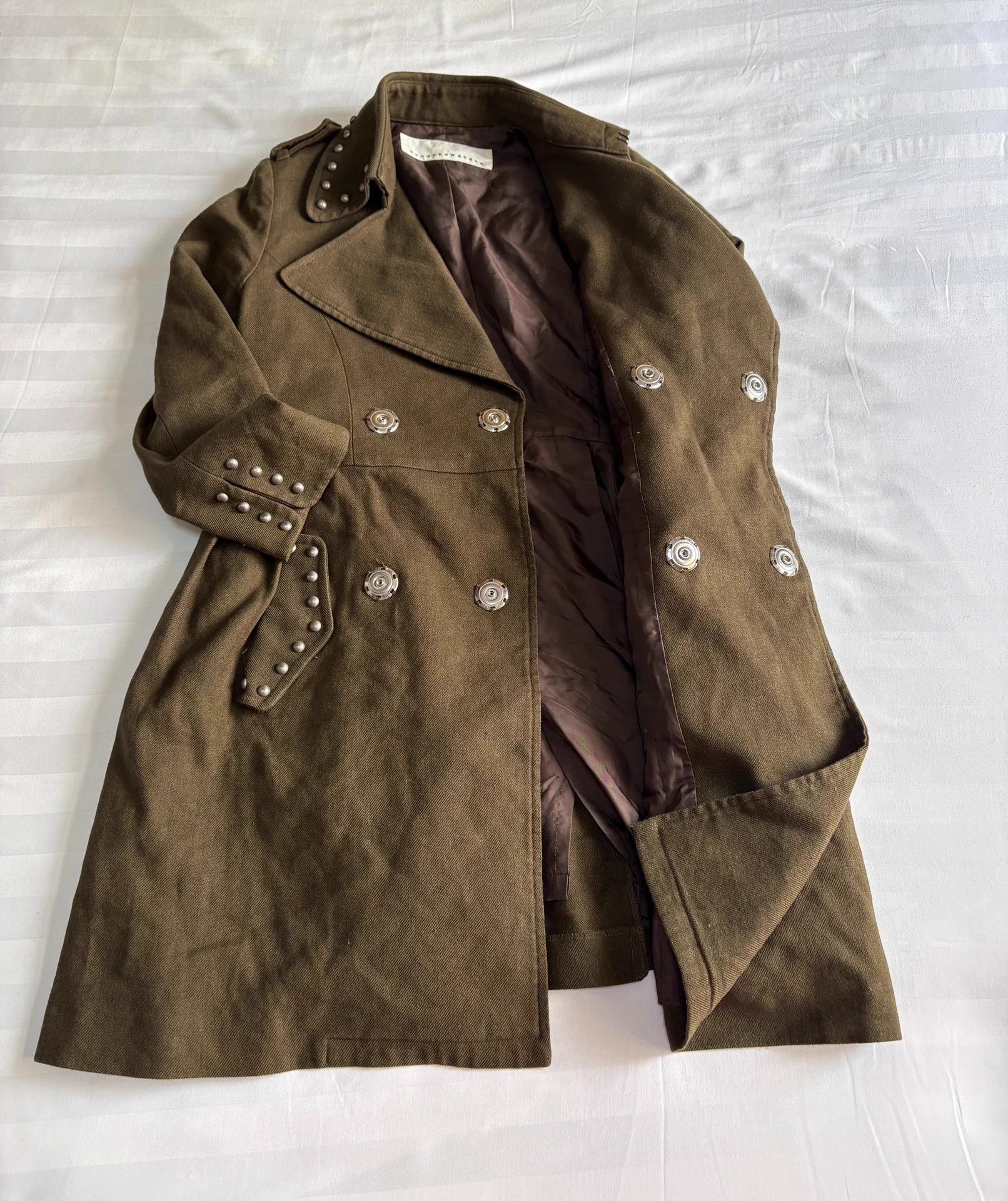 Sunao Kuwahara sunao kuwahara rivet cuffs collar coat CDG buttons Size XL / US 12-14 / IT 48-50 - 5 Thumbnail