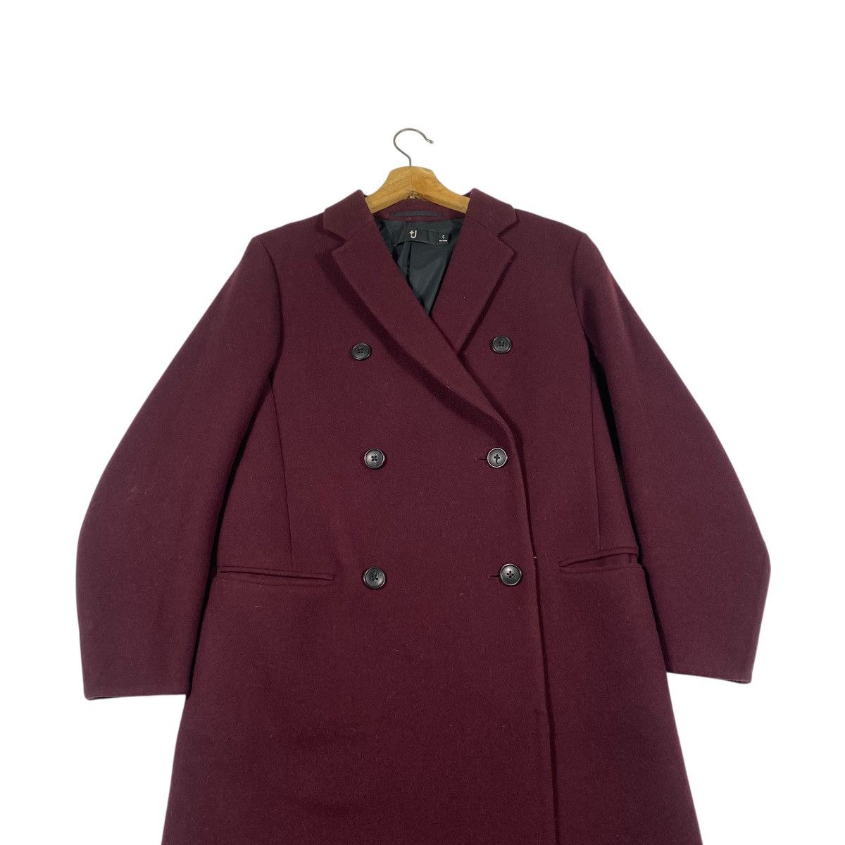 Jil Sander × Uniqlo Jil Sander X Japanese Brand Double Breasted Wool Long Coat Size US S / EU 44-46 / 1 - 8 Thumbnail