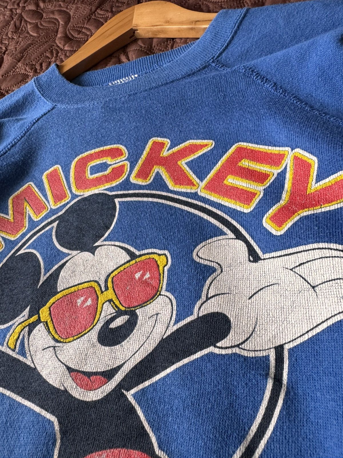 Disney VINTAGE 80/90s mickey mouse florida Size US S / EU 44-46 / 1 - 7 Thumbnail