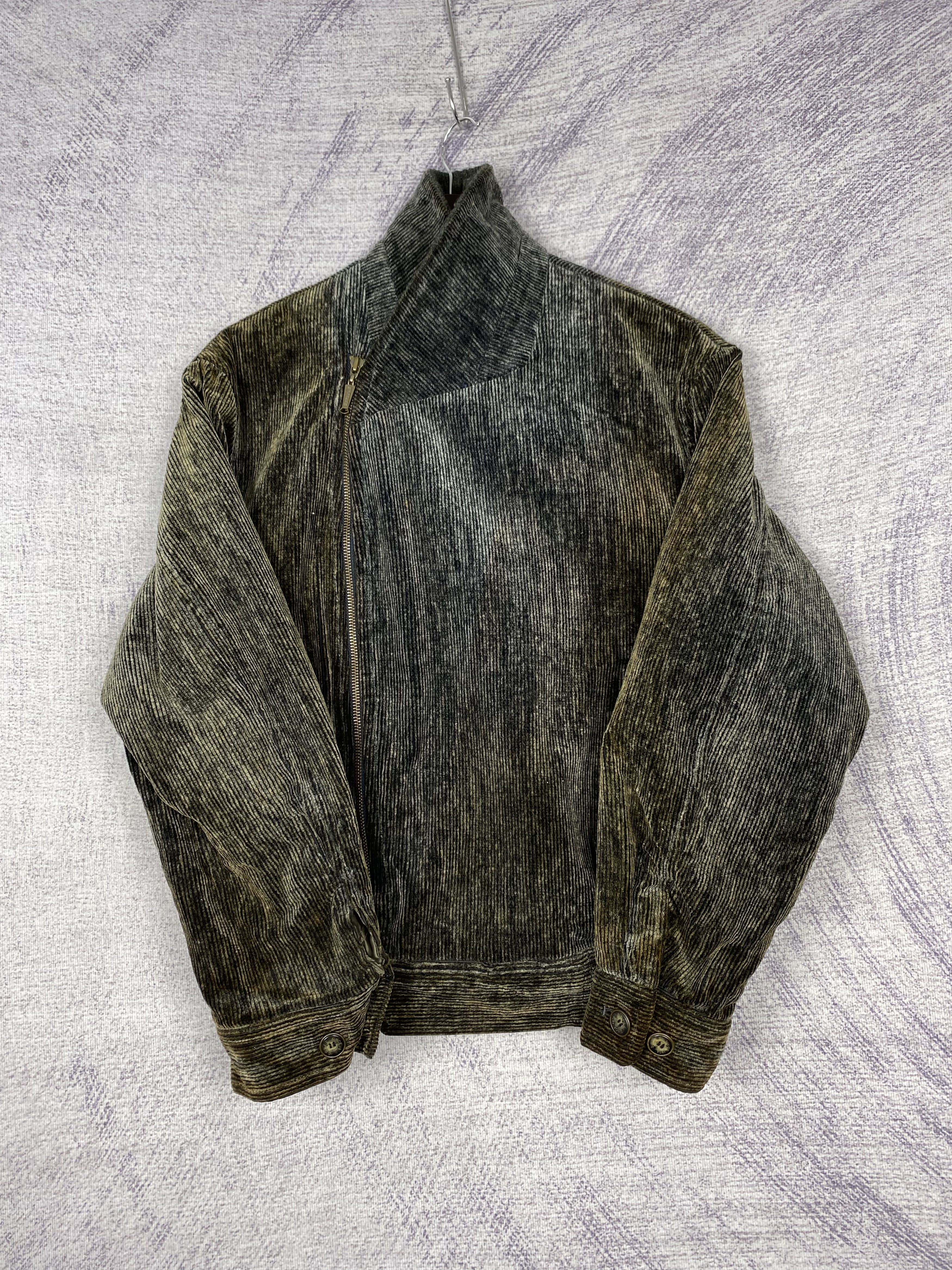 Japanese Brand Vintage Dolce Quilted Lining Right Zipper Seersucker Jacket Size US S / EU 44-46 / 1 - 3 Thumbnail