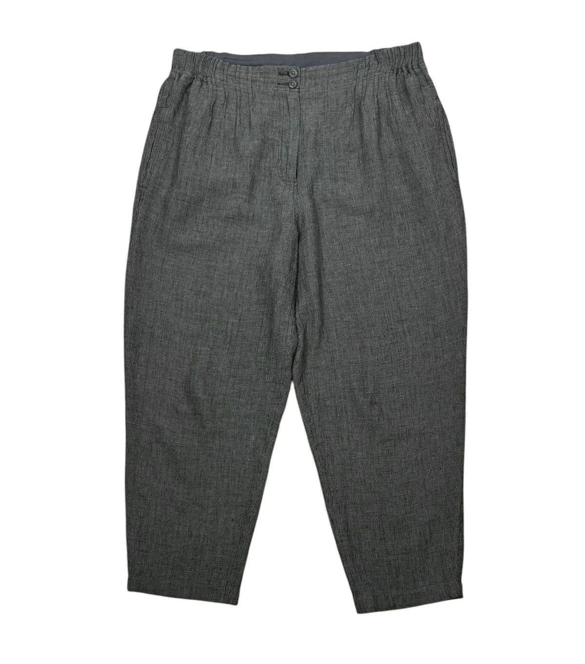 Designer Poetry Glencheck Crop Pants Tapered size US10 UK14 Size 32" / US 10 / IT 46 - 11 Thumbnail
