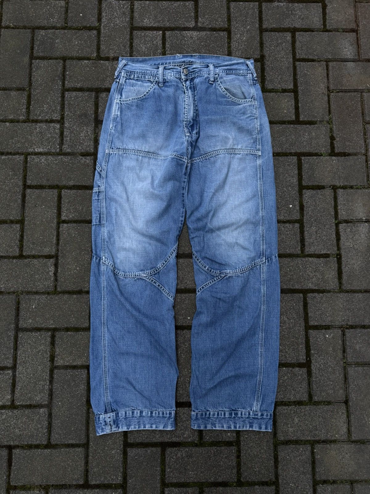 Diesel Vintage Diesel 3D Jeans W31 Denim Pants Y2K Avant-garde Size US 31 - 1 Thumbnail