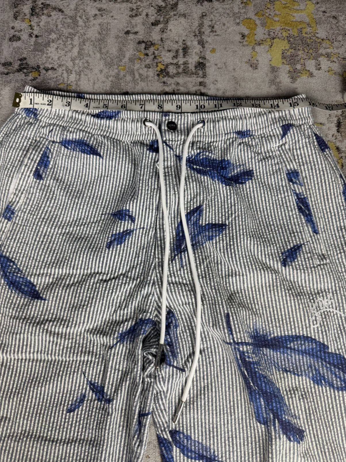 Kith Kith Seersucker Feather Flora Jogger Pants Size US 32 / EU 48 - 3 Thumbnail