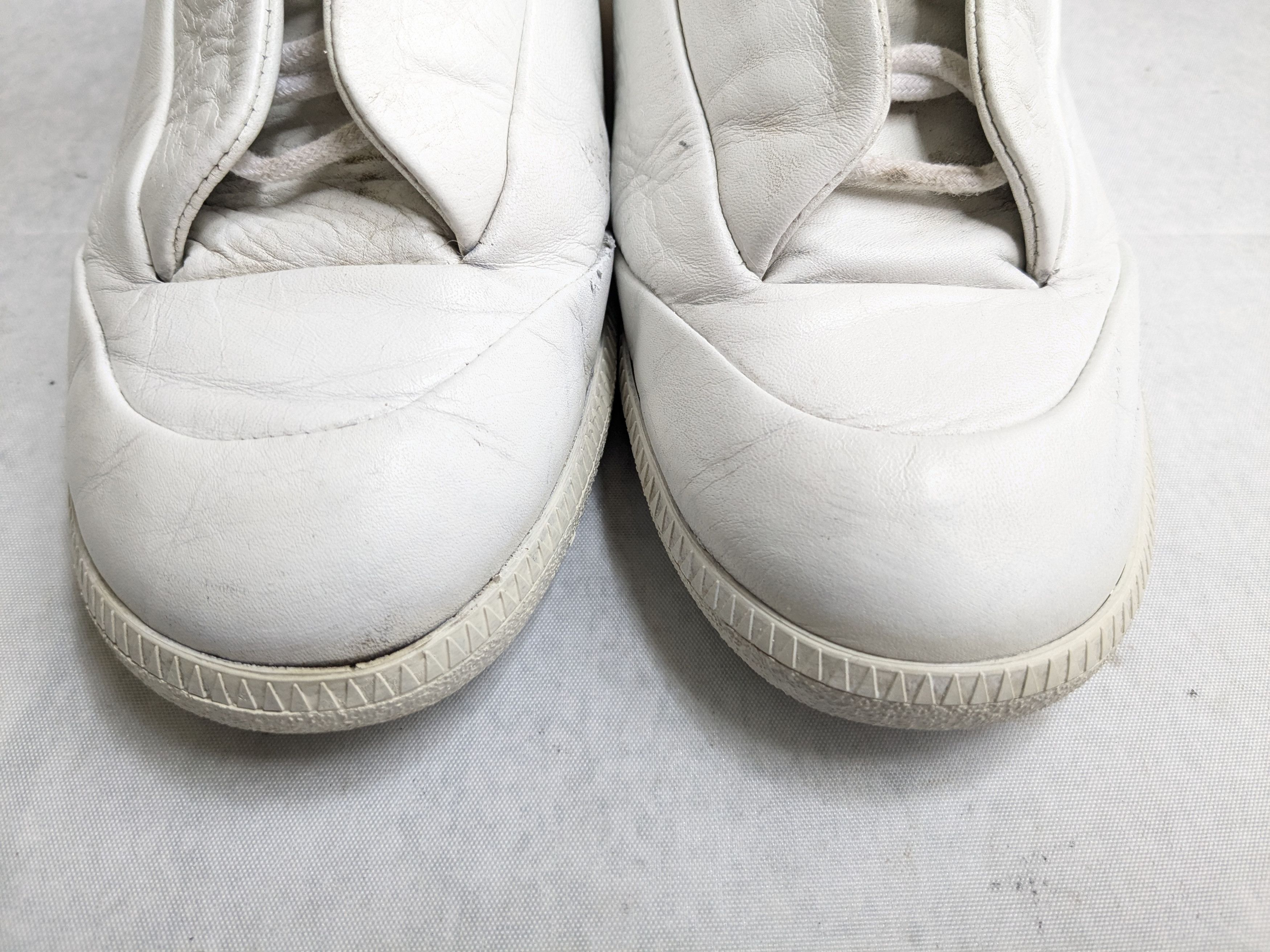 Maison Margiela Maison Margiela Future White 9 42 Low Tops Leather Size US 9 / EU 42 - 3 Thumbnail