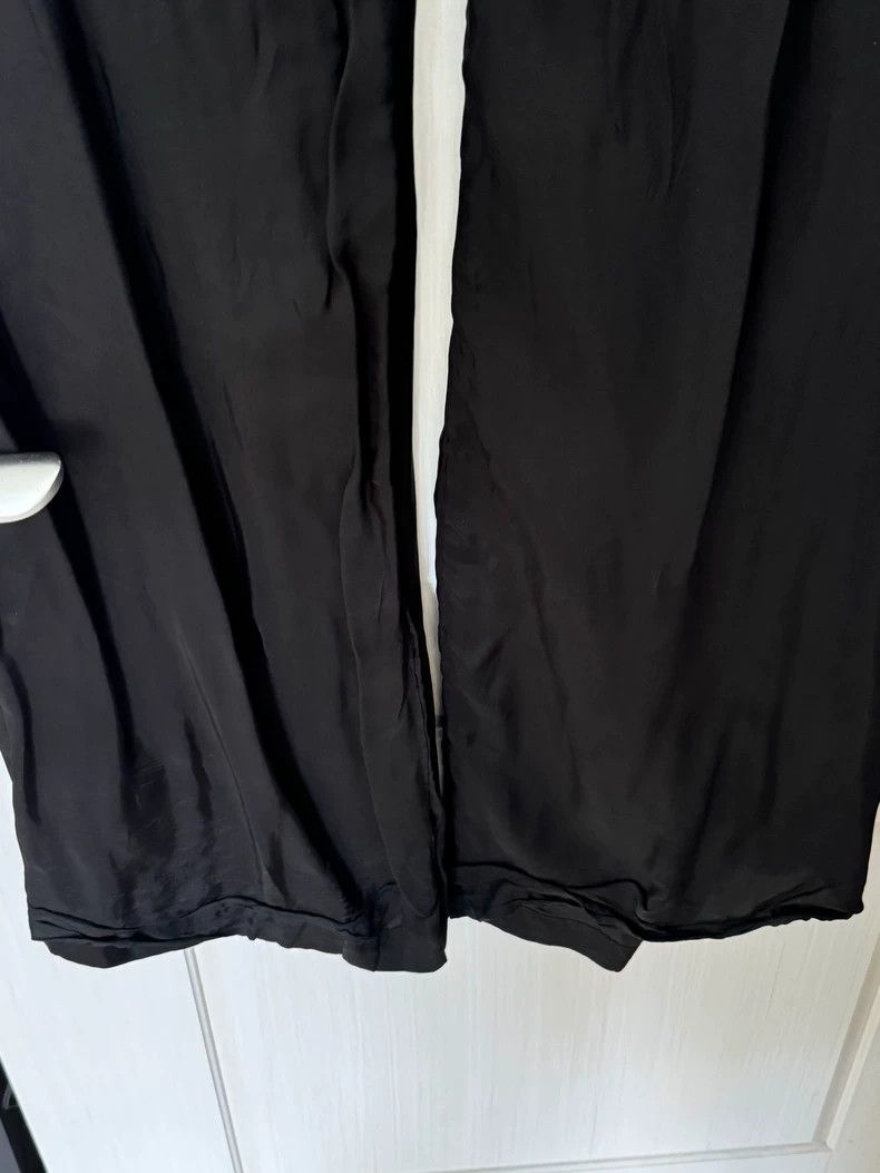 Rick Owens Rick owens Black Silk Trousers Size US 32 / EU 48 - 5 Thumbnail