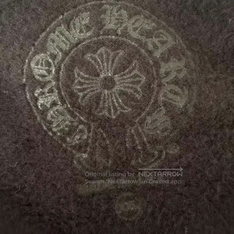 Chrome Hearts CHROME HEARTS Size XXL Black velvet hooded sweater Size US XXL / EU 58 / 5 - 4 Thumbnail