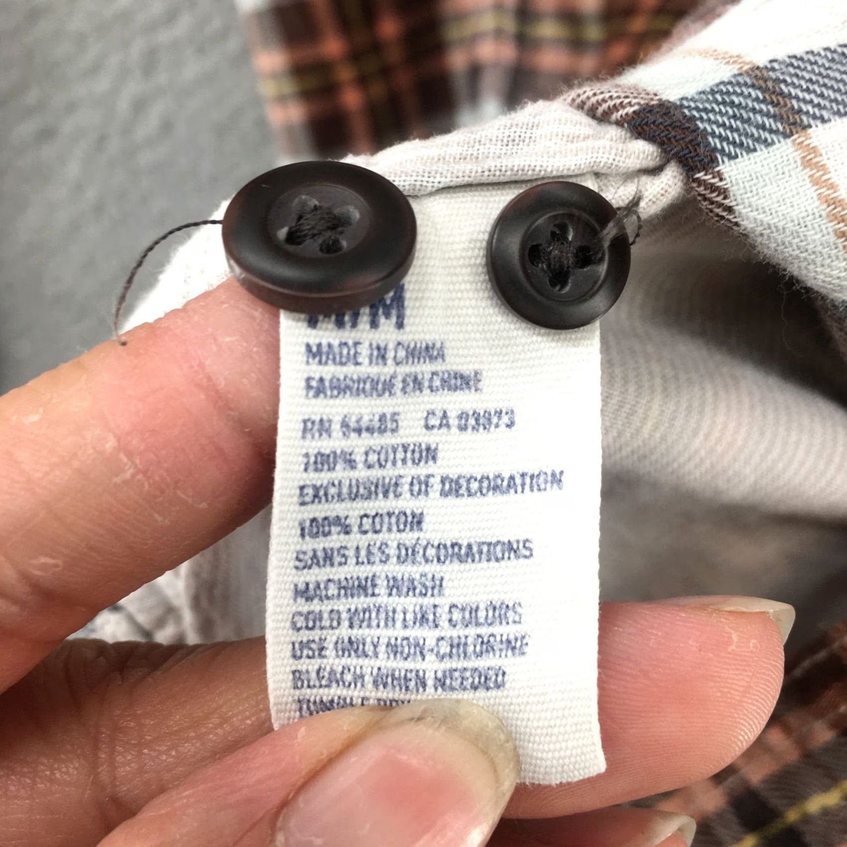 American Eagle Outfitters American Eagle Outfitters Long Sleeve Shirt Top Mens M Brown Cotton Button Up Plaid Collar Size US M / EU 48-50 / 2 - 7 Thumbnail