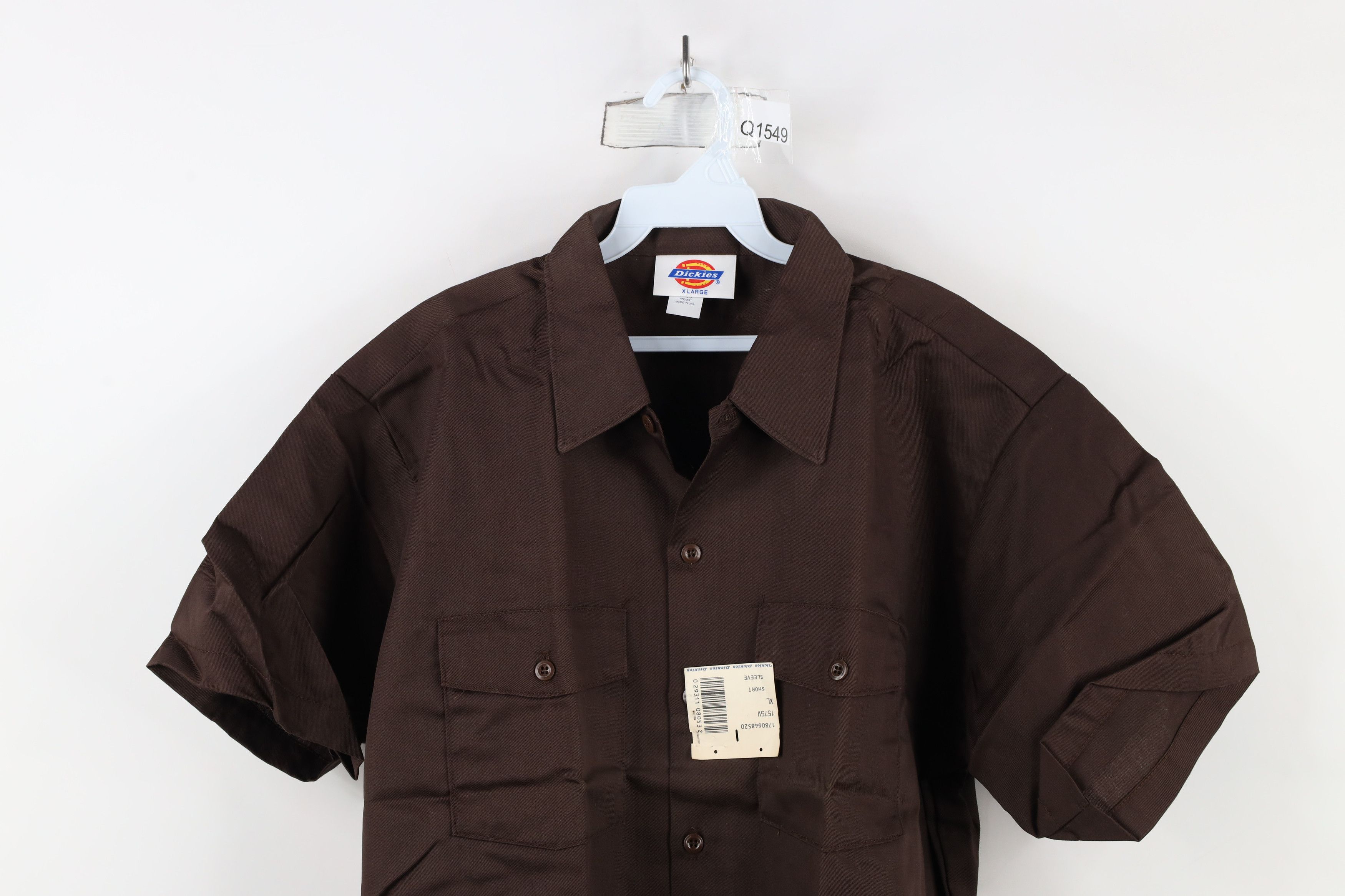Dickies × Vintage Deadstock Vintage 70s Dickies Short Sleeve Workwear Shirt Size US XL / EU 56 / 4 - 2 Thumbnail