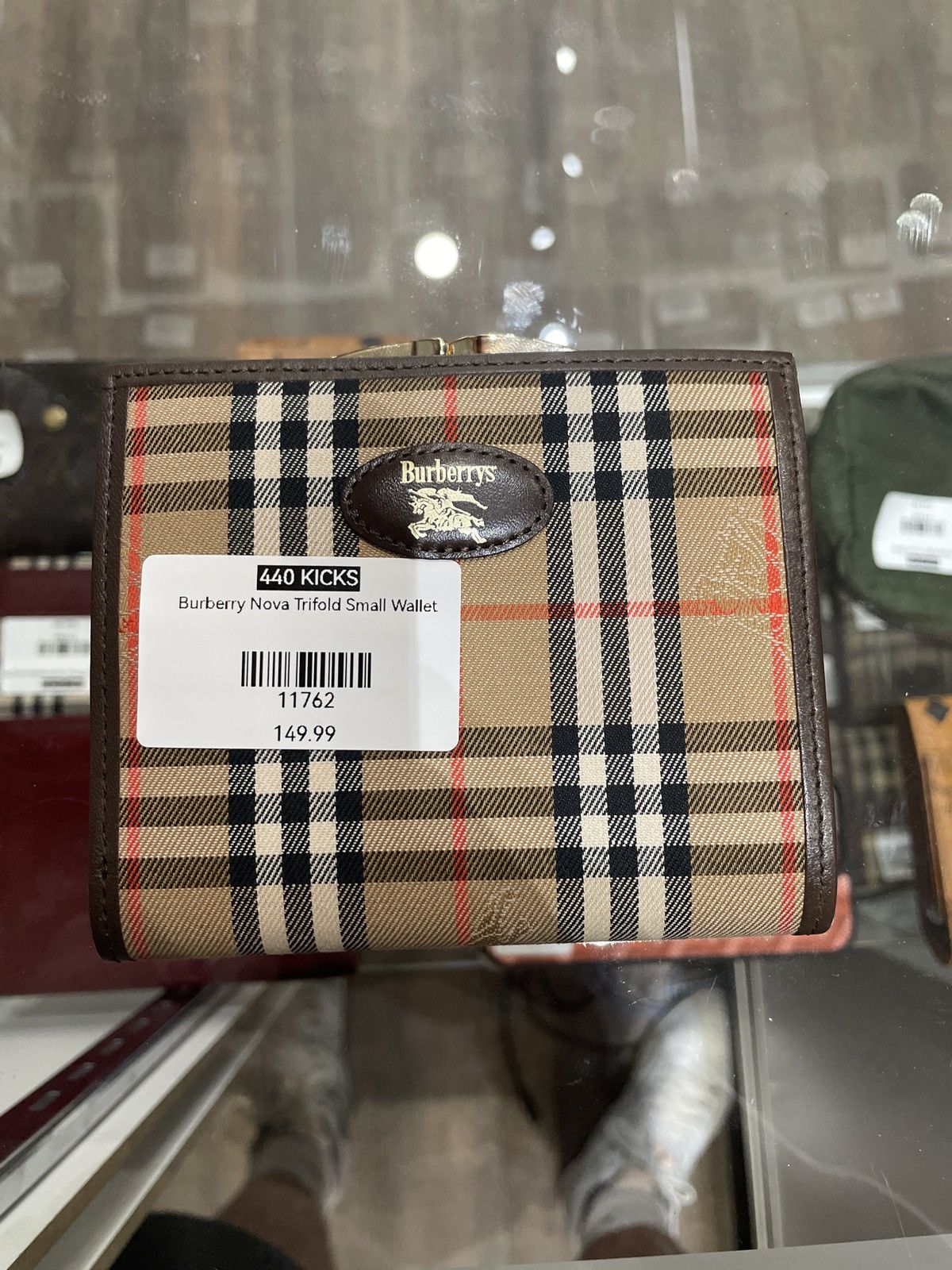 Burberry Nova Trifold Small Wallet