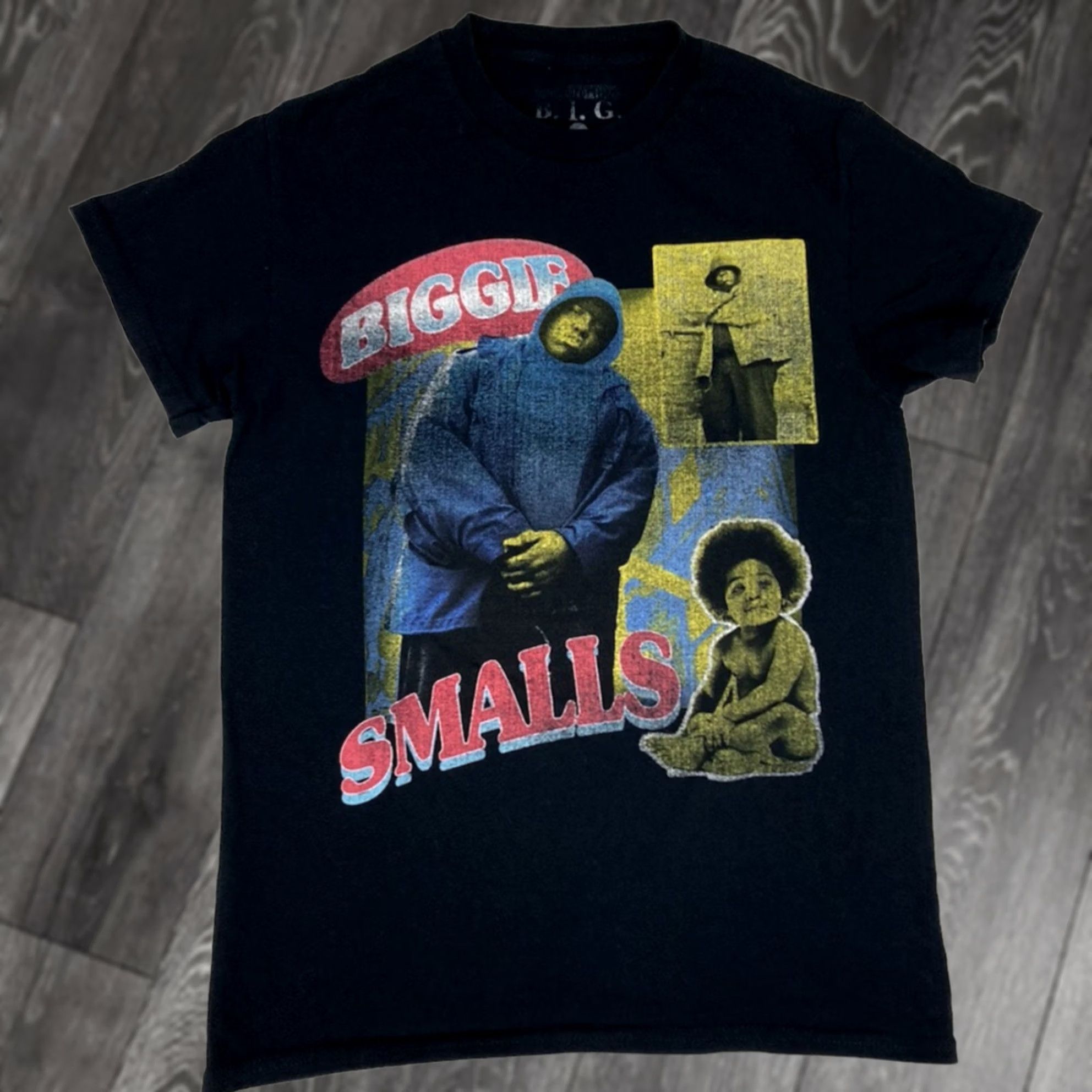 Vintage VINTAGE The Notorious BIG Biggie Smalls Picture Retro Graphic T-shirt Women Small Music Shirt, Women, Black, Size S Size S / US 4 / IT 40 - 1 Thumbnail