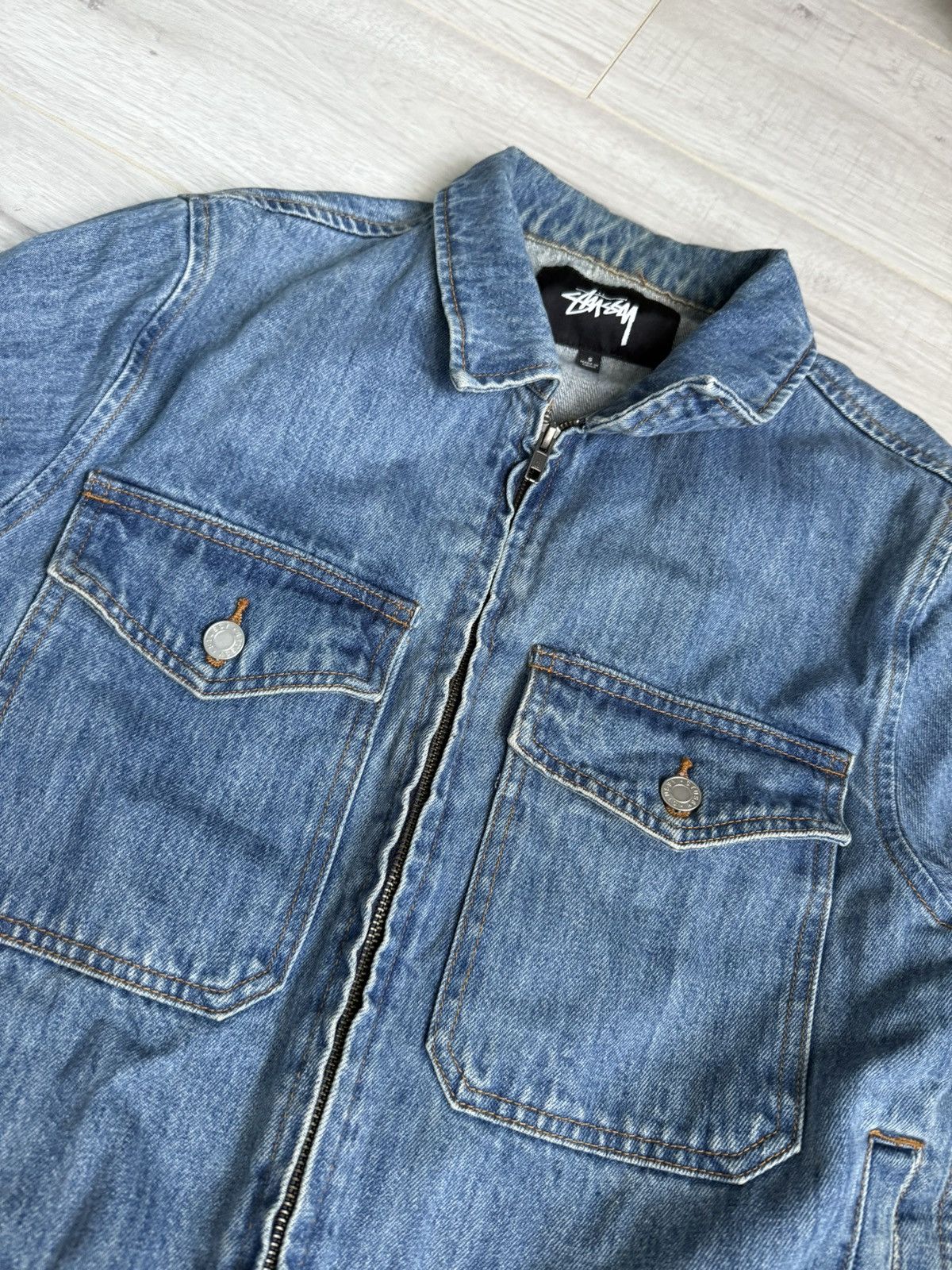 Stussy Denim jacket stussy Size US S / EU 44-46 / 1 - 4 Thumbnail