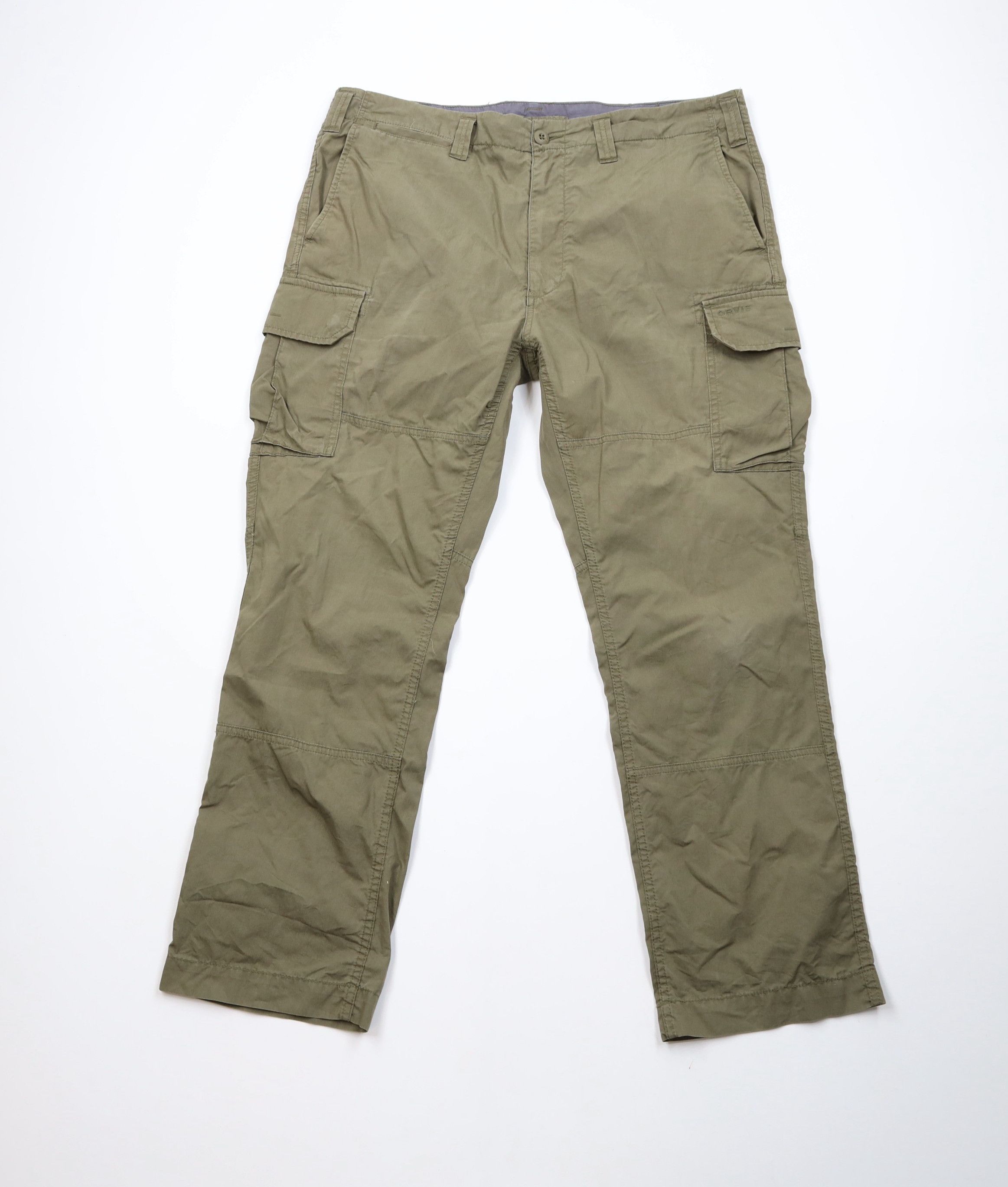 Orvis × Vintage Vintage Orvis Spell Out Tactical Military Cargo Pants Green Size US 38 / EU 54 - 1 Thumbnail