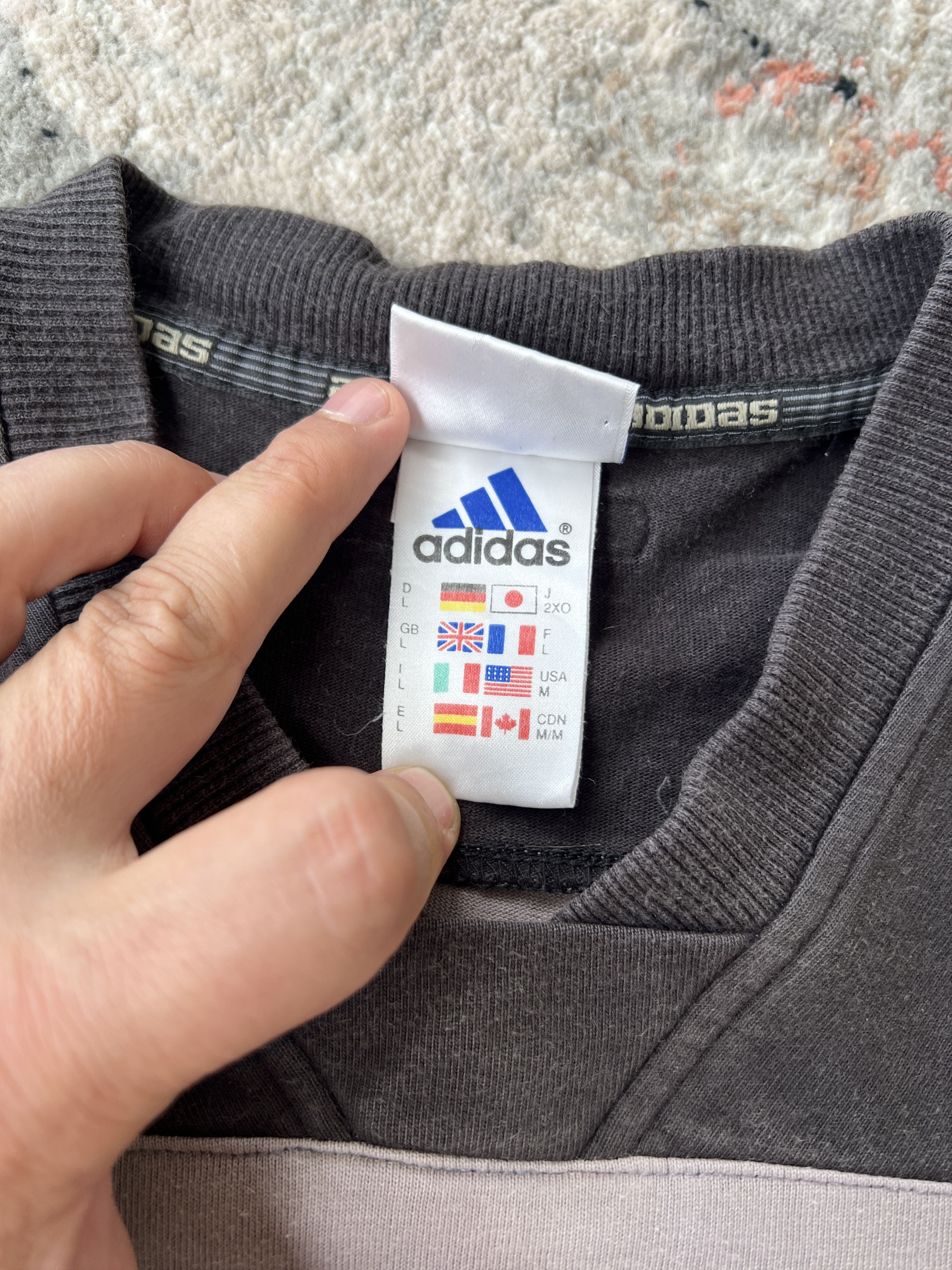 Adidas × Vintage Adidas Vintage Long Sleeve Size US M / EU 48-50 / 2 - 5 Thumbnail