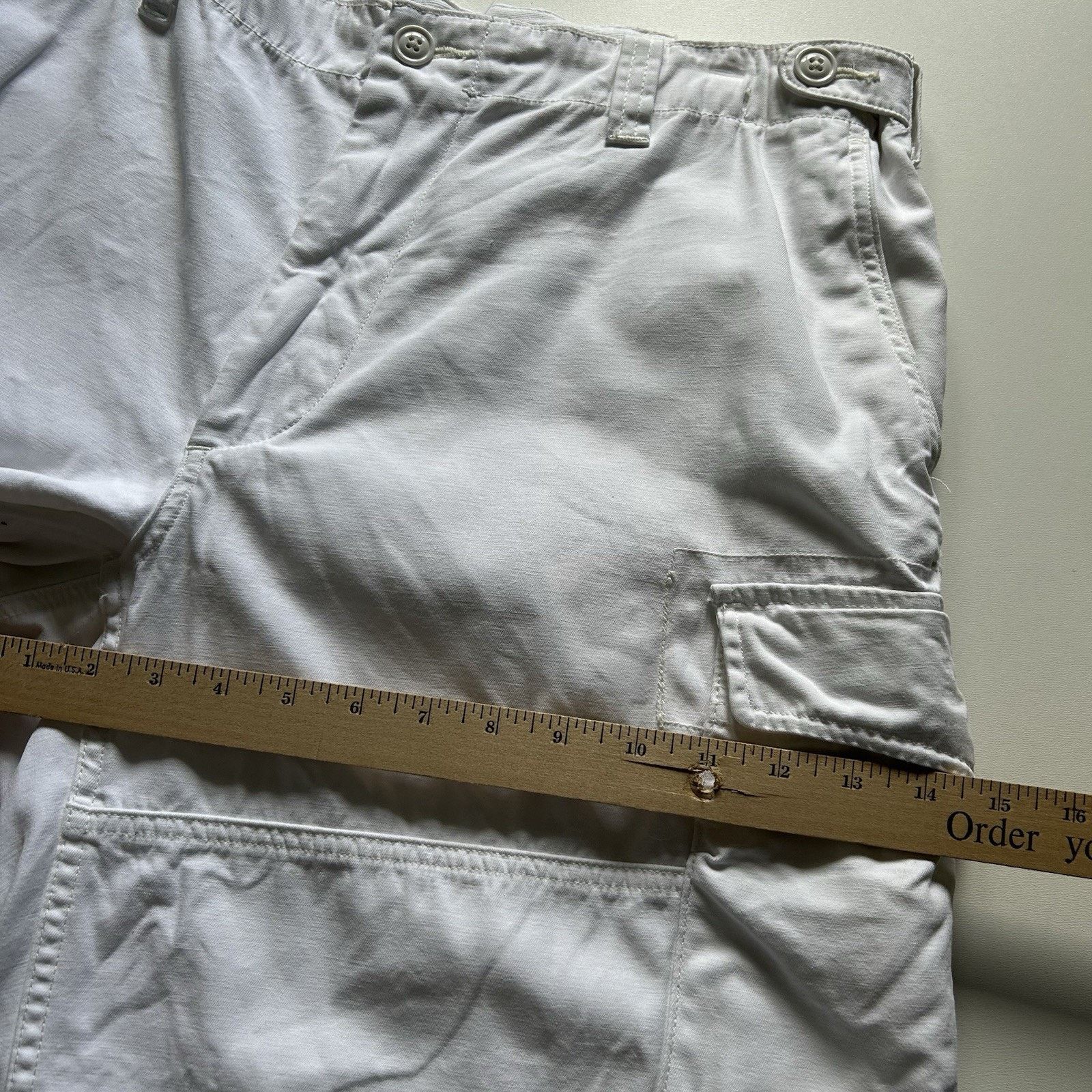 Polo Ralph Lauren Vintage Polo Ralph Lauren Cargo Khaki Shorts Size 38 White Size US 38 / EU 54 - 9 Thumbnail