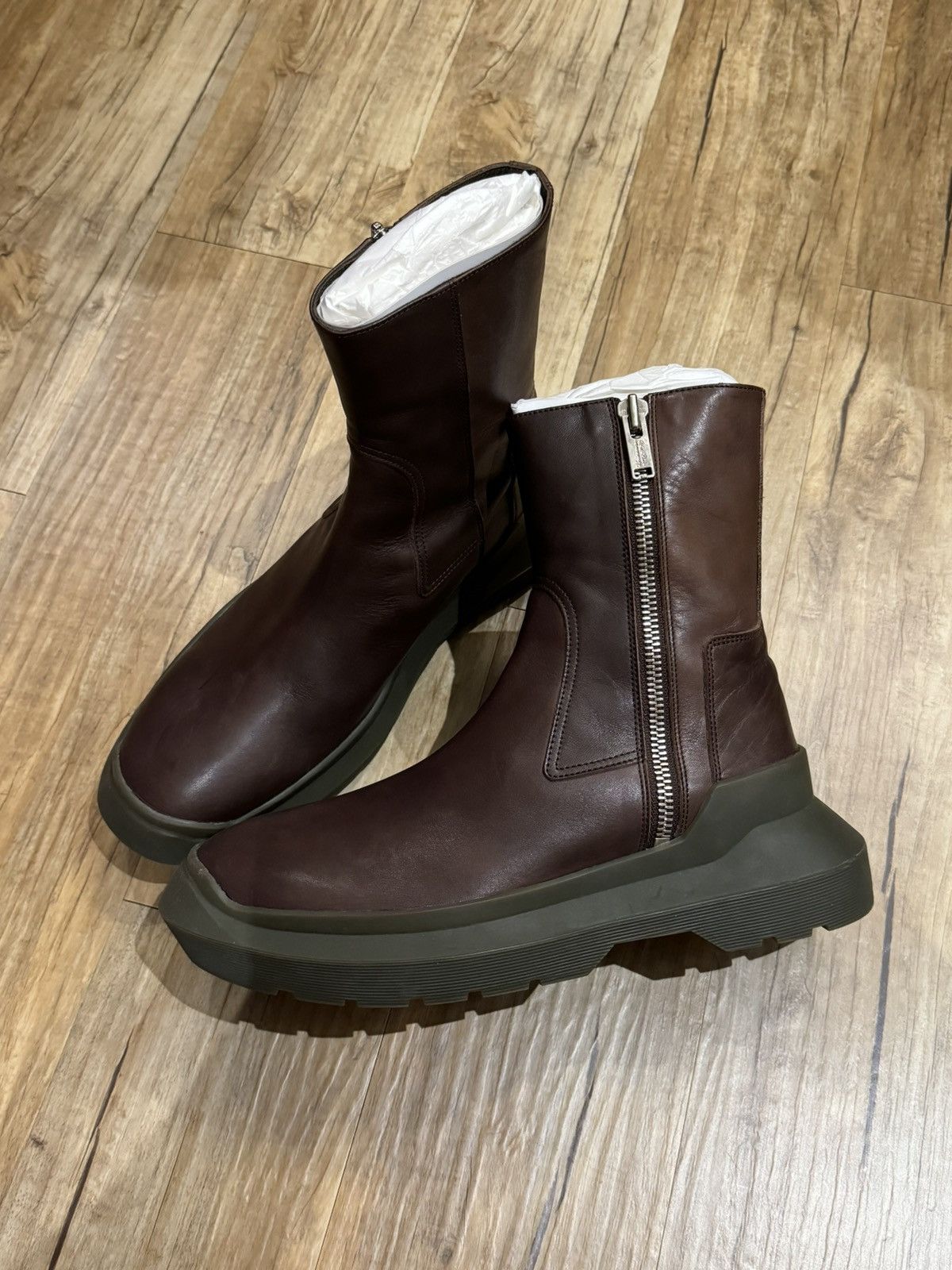 image of Undercover 20Aw Boots in Brown, Men's (Size 9.5)