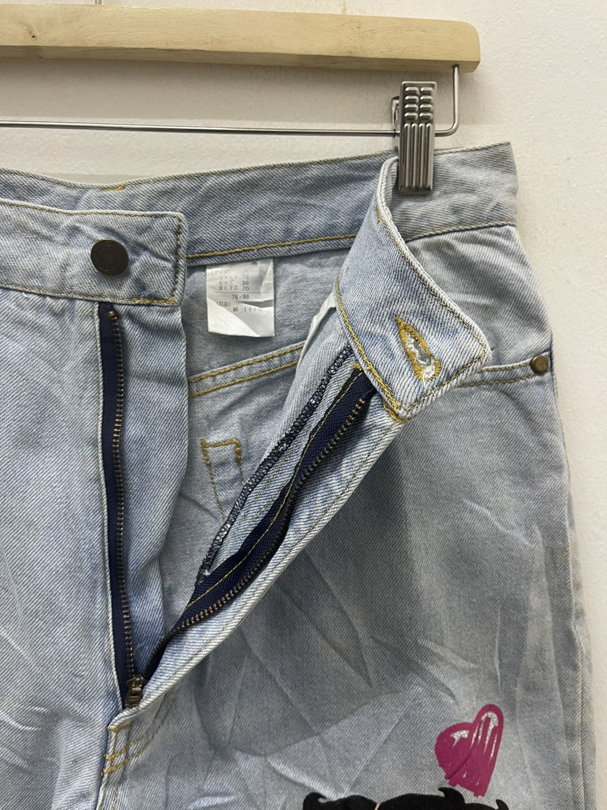 Cartoon Network Rare Vintage BETTY BOOPS KFS Inc Fleischer Studios Jeans Size US 30 / EU 46 - 7 Thumbnail