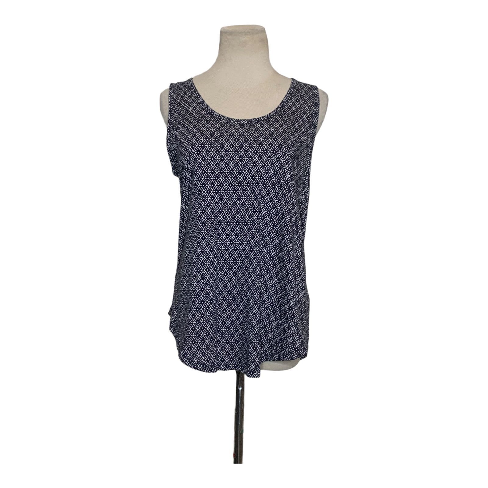 Loft Loft vintage black floral sleeveless print top size M Size M / US 6-8 / IT 42-44 - 1 Thumbnail
