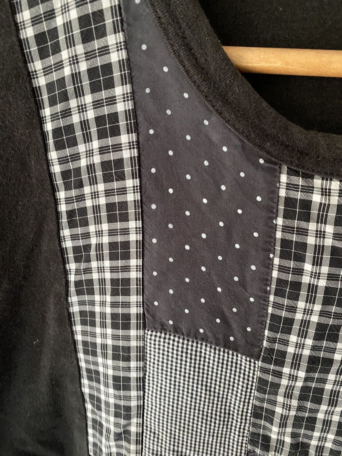 Comme des Garcons Homme 2006 CDGH patchwork reconsuction long sleeve Size US S / EU 44-46 / 1 - 7 Thumbnail