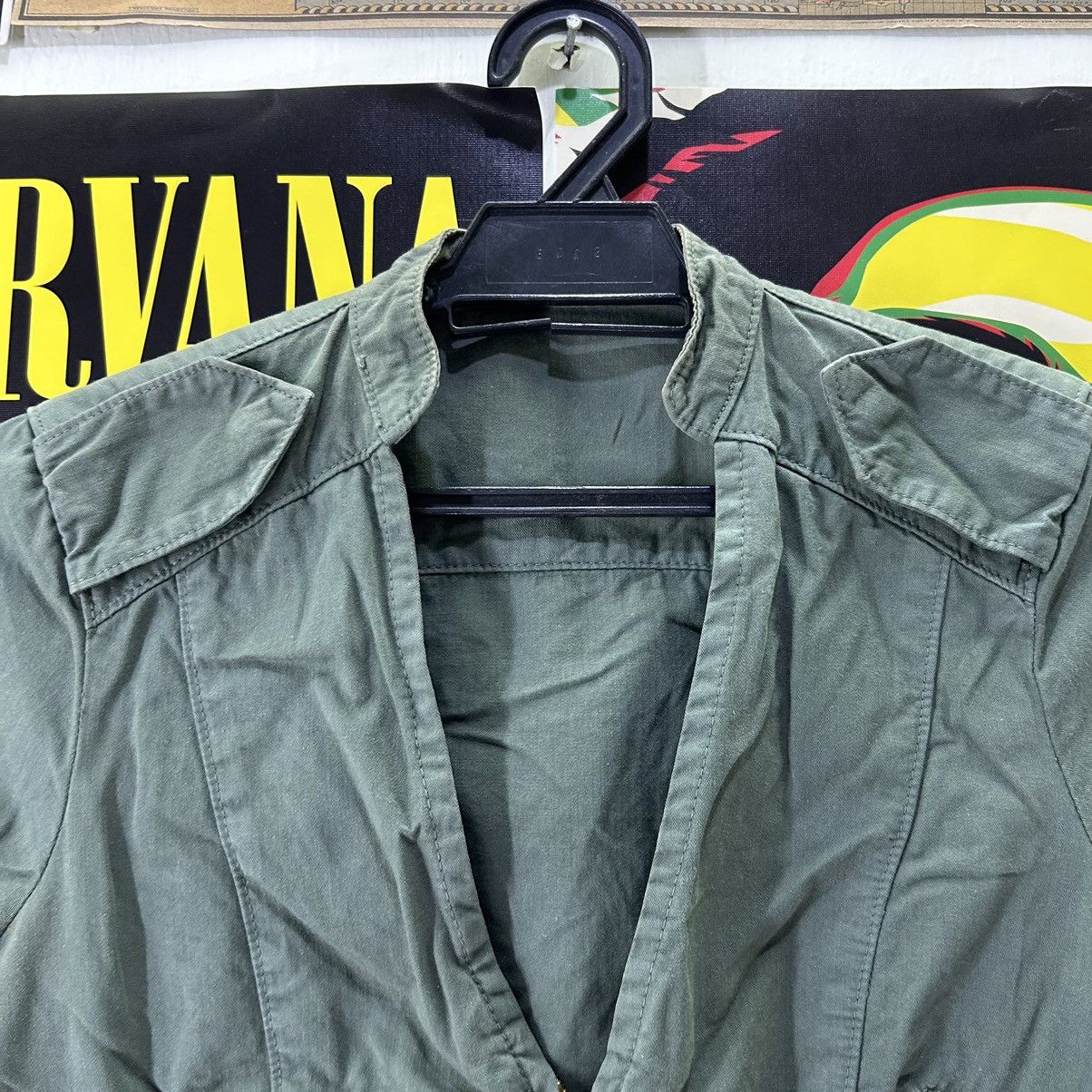 Vintage Vintage Luca by Studio Ecre Military Jacket Size M / US 6-8 / IT 42-44 - 4 Thumbnail