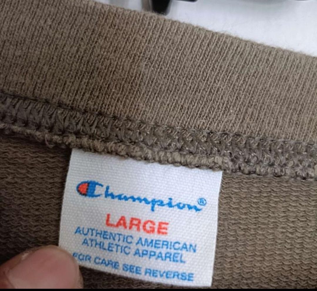 Champion Vintage champion school university long sleeve shirt Size US L / EU 52-54 / 3 - 6 Thumbnail