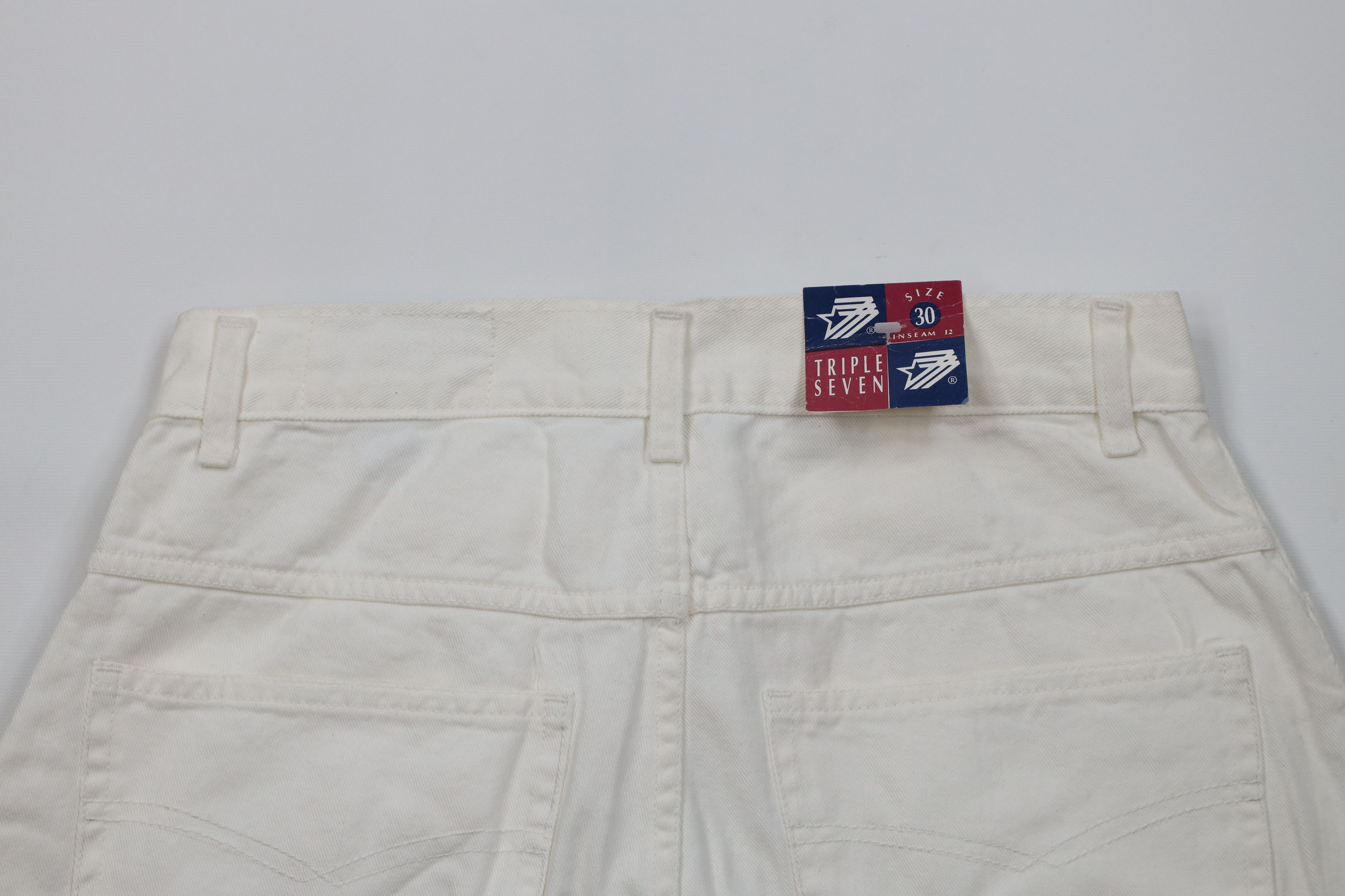 Vintage Deadstock Vintage 90s Streetwear Denim Jean Shorts Jorts Size US 30 / EU 46 - 9 Thumbnail