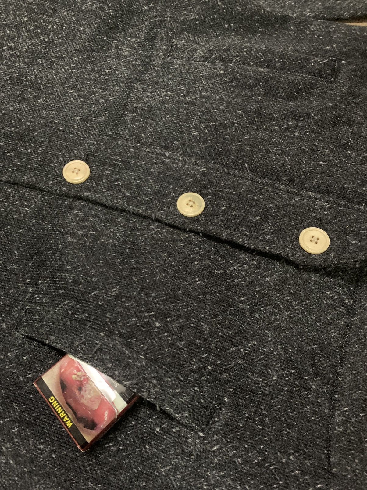 Beams Plus Japanese Brand BEAMS Herringbone Pattern Hooded Jacket Size US M / EU 48-50 / 2 - 10 Thumbnail