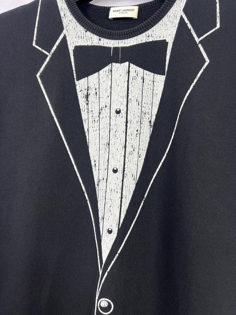 Saint Laurent Paris Saint Laurent Paris 16ss organ bow dress fringed sleeveles Size US S / EU 44-46 / 1 - 3 Thumbnail