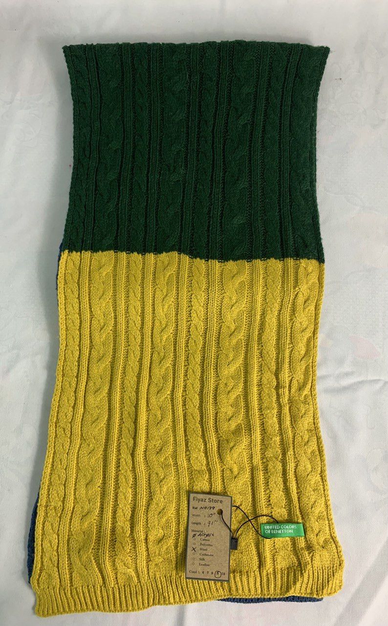 United Colors Of Benetton United Colors of Benetton Scarf / Muffler / Neckwear Size ONE SIZE - 3 Thumbnail