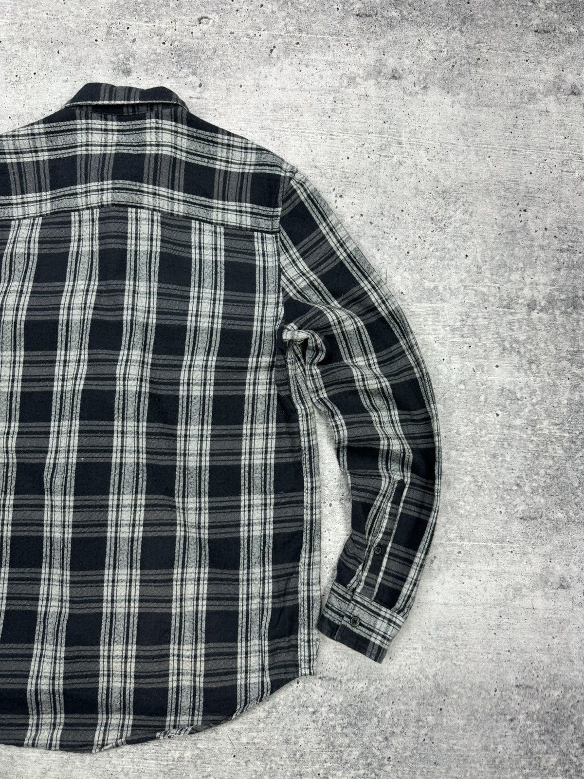 Flannel Vintage Y2K Plaid Flannel Checkered Shirt Travis Scott Style Size US S / EU 44-46 / 1 - 19 Thumbnail