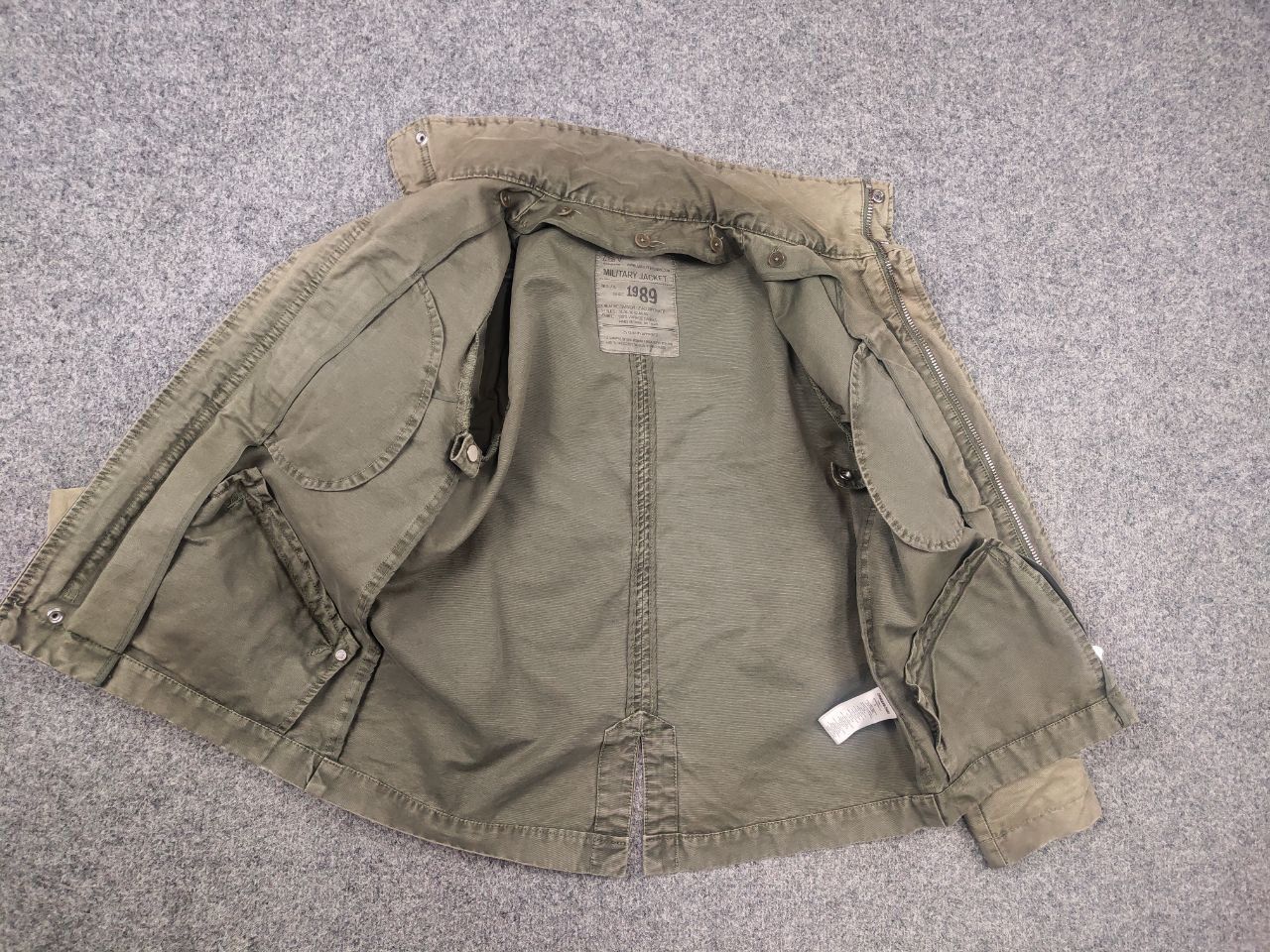 Zadig & Voltaire Zadig & Voltaire Design Caban Military Jacket Vintage Canvas Size US S / EU 44-46 / 1 - 14 Thumbnail