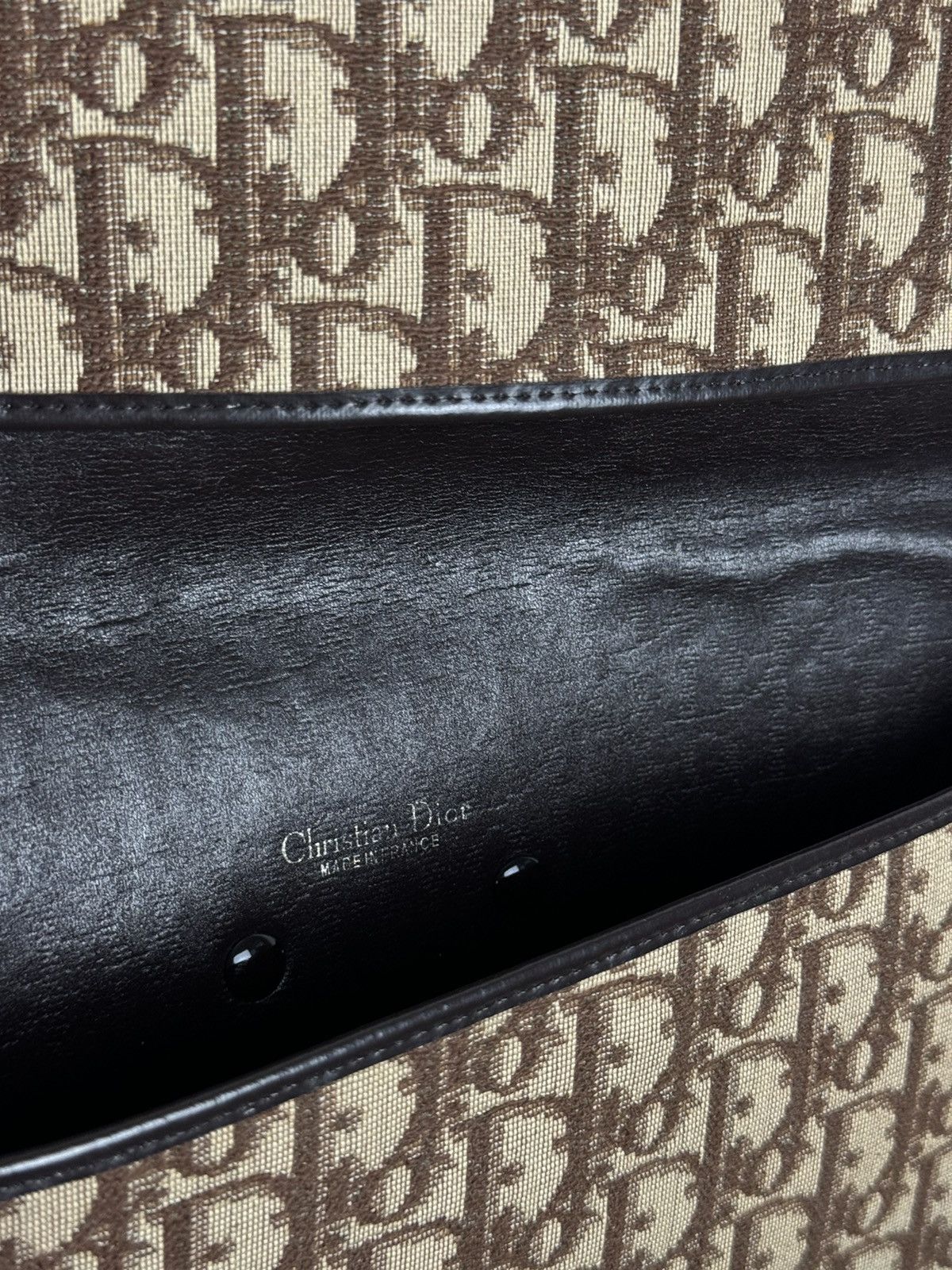 Christian Dior Monsieur × Dior Leather shoulder bag Christian Dior 90s original luxury Size ONE SIZE - 5 Thumbnail