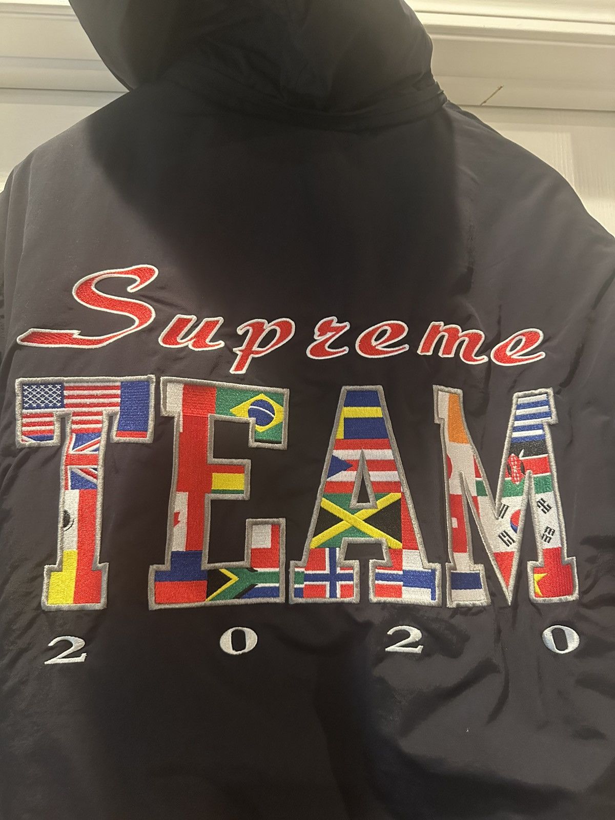 Supreme 2020 Supreme Team Hooded Puffy Jacket Size US L / EU 52-54 / 3 - 10 Thumbnail