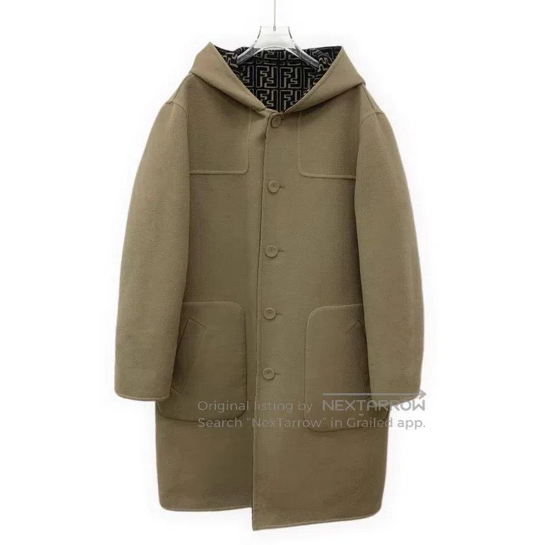 Fendi Fendi Color-block double F classic monogram printed wool h Size US M / EU 48-50 / 2 - 3 Thumbnail