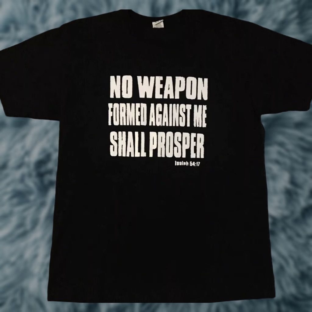 Vintage Vtg Gods Got My Back Shirt XL Jesus Christ Bible Funny Joke Grunge Biker 90s Y2K Size US XXL / EU 58 / 5 - 1 Thumbnail
