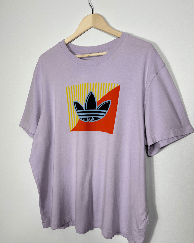 Adidas Adidas Originals Diagonal Logo Boxy T-Shirt - Size XXL / 2XL Size US XXL / EU 58 / 5 - 4 Thumbnail
